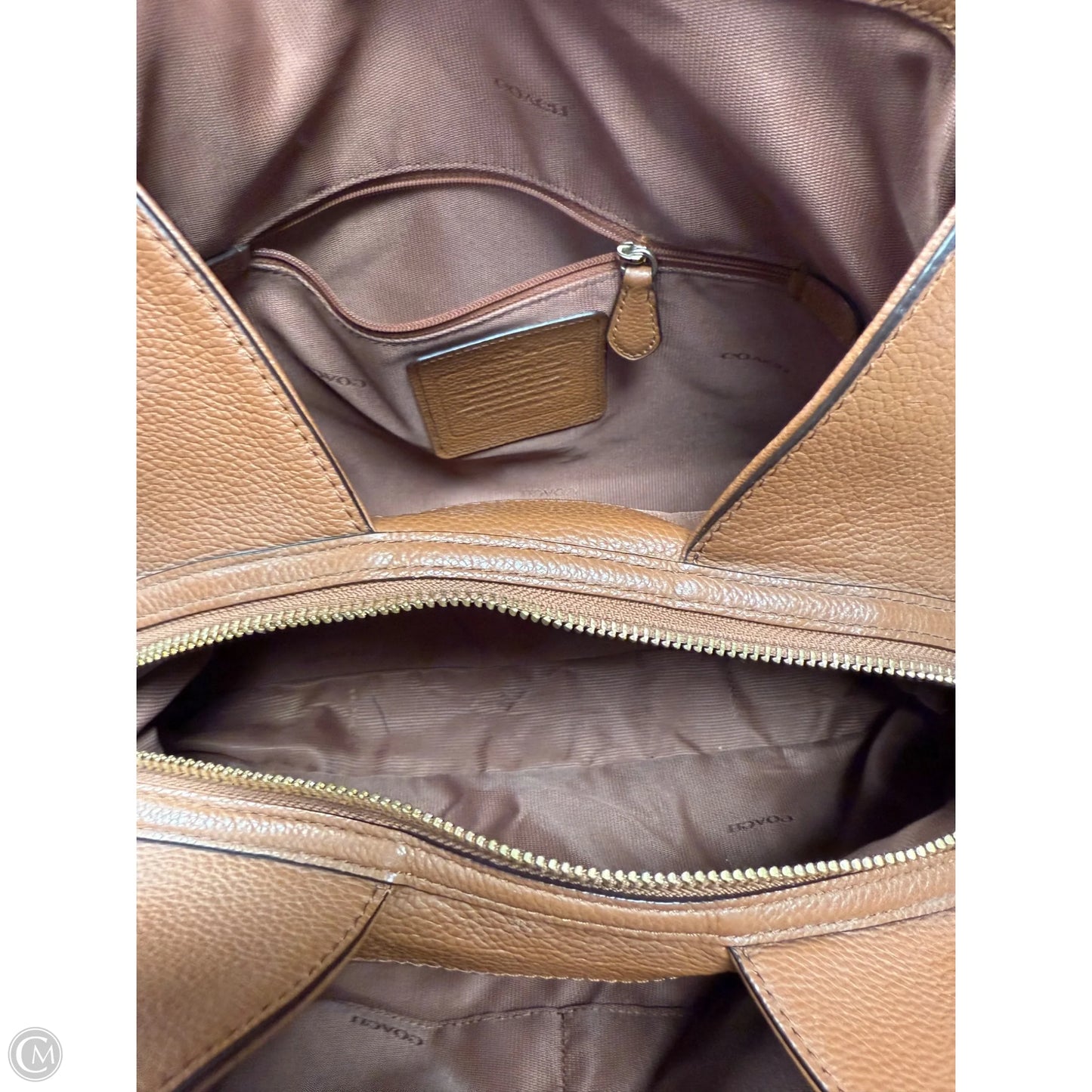 Handbag Designer By Coach, Size: Medium