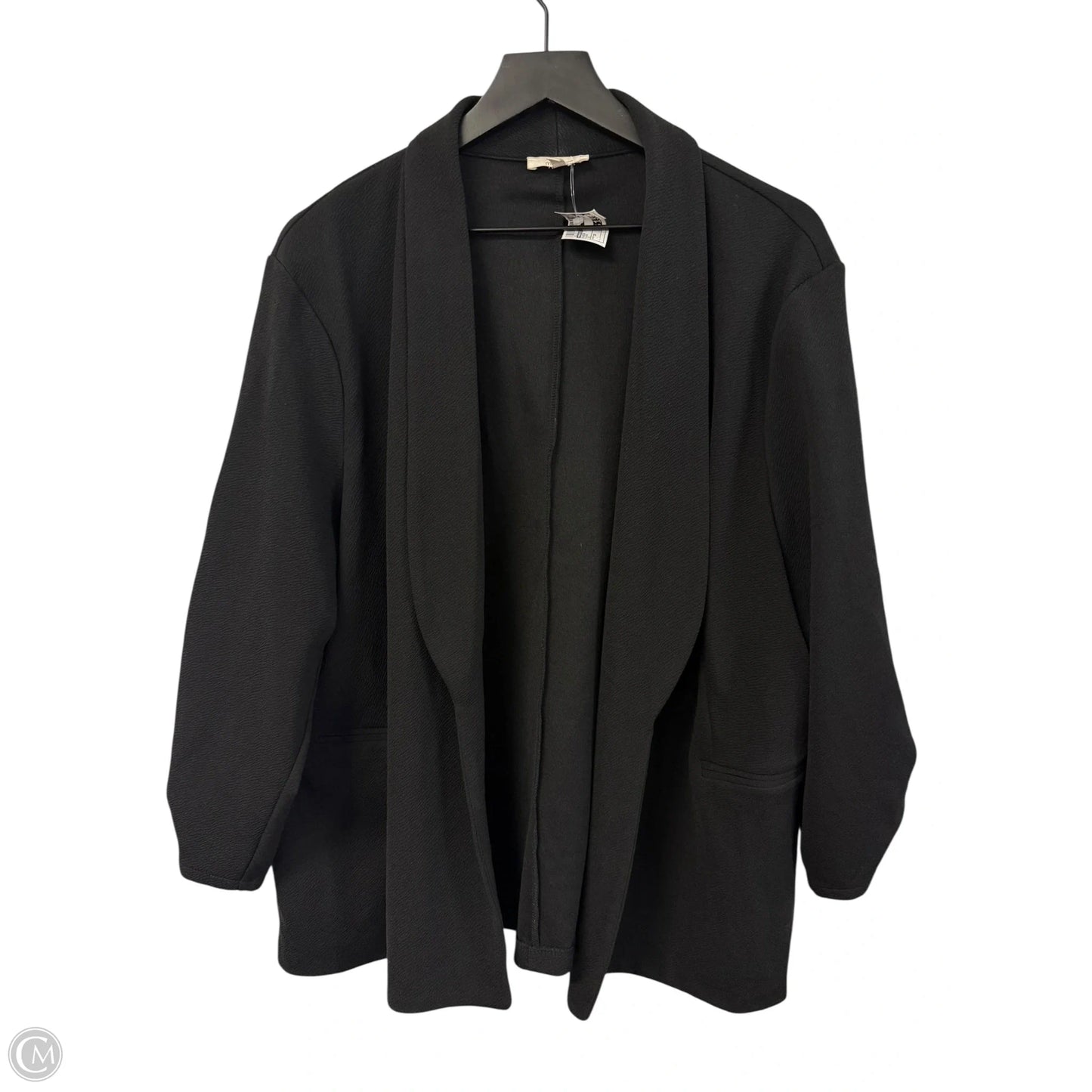 Blazer By Maurices In Black, Size: 3x