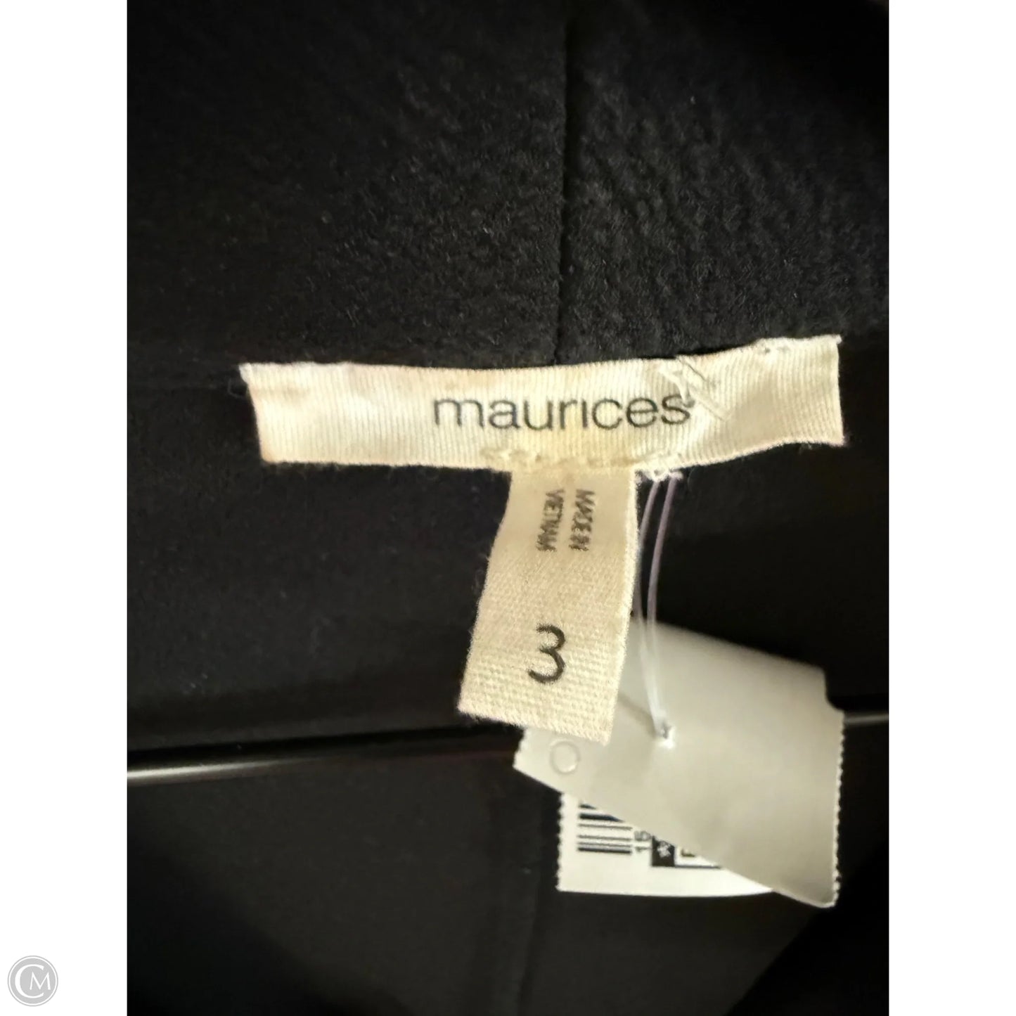 Blazer By Maurices In Black, Size: 3x