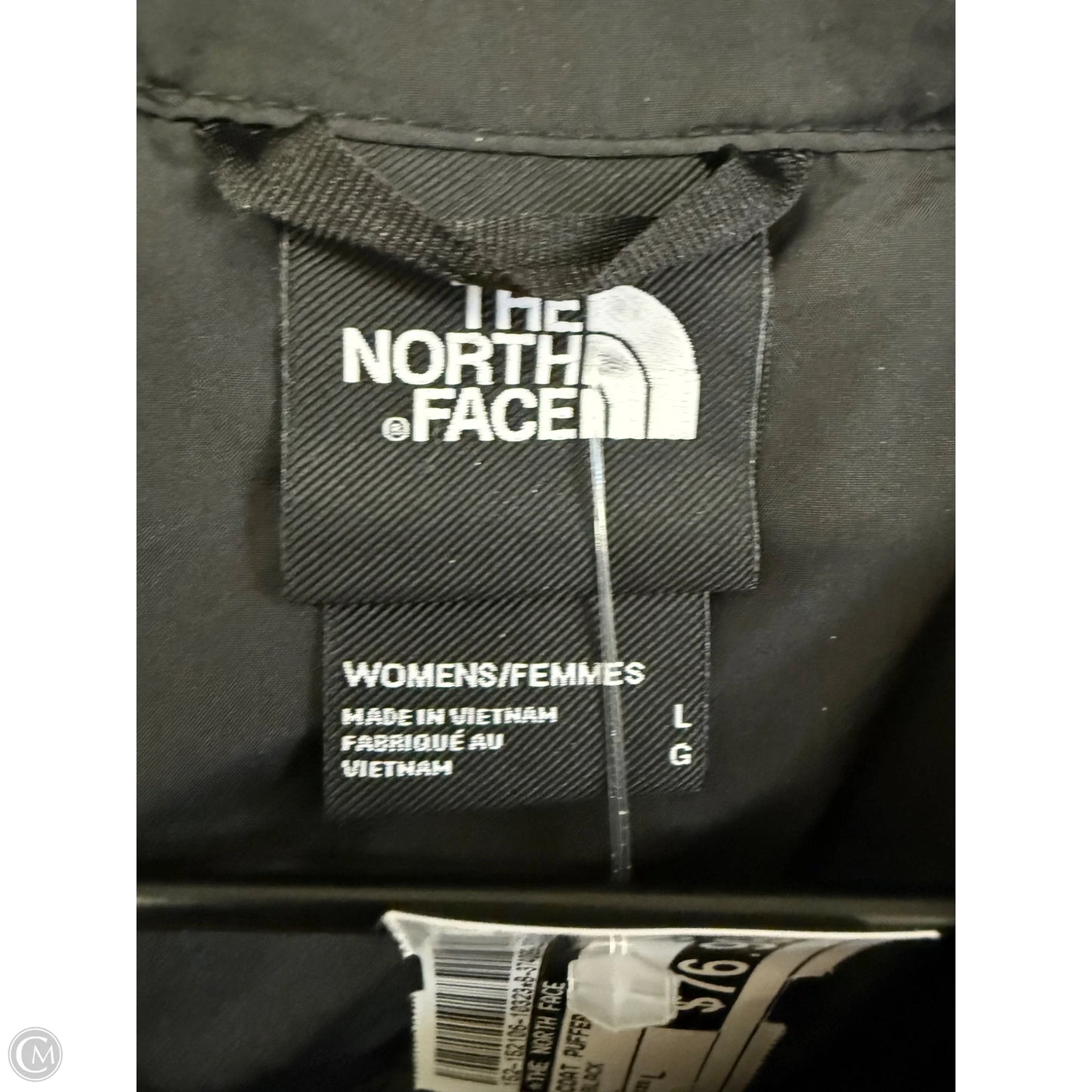 Coat Puffer & Quilted By The North Face In Black, Size: L