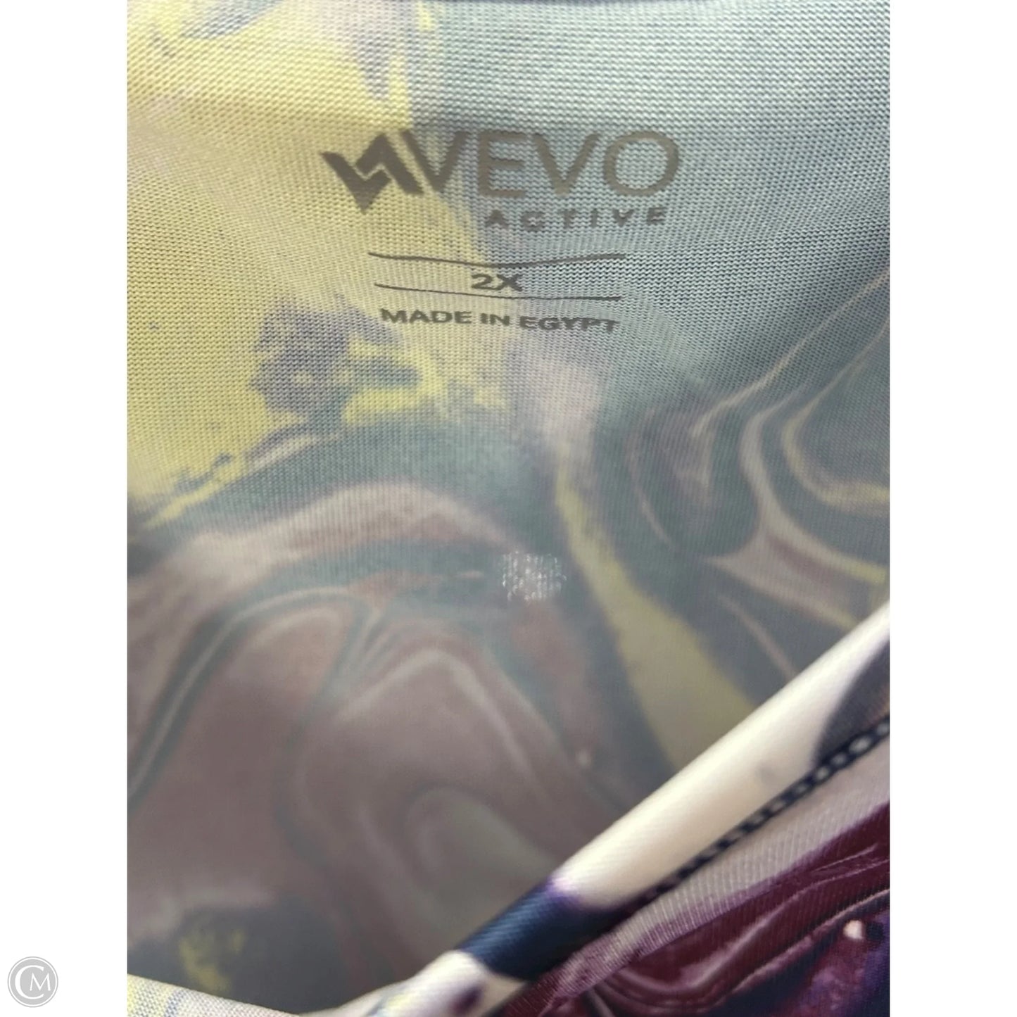 Athletic Top Short Sleeve By Clothes Mentor In Purple, Size: 2x