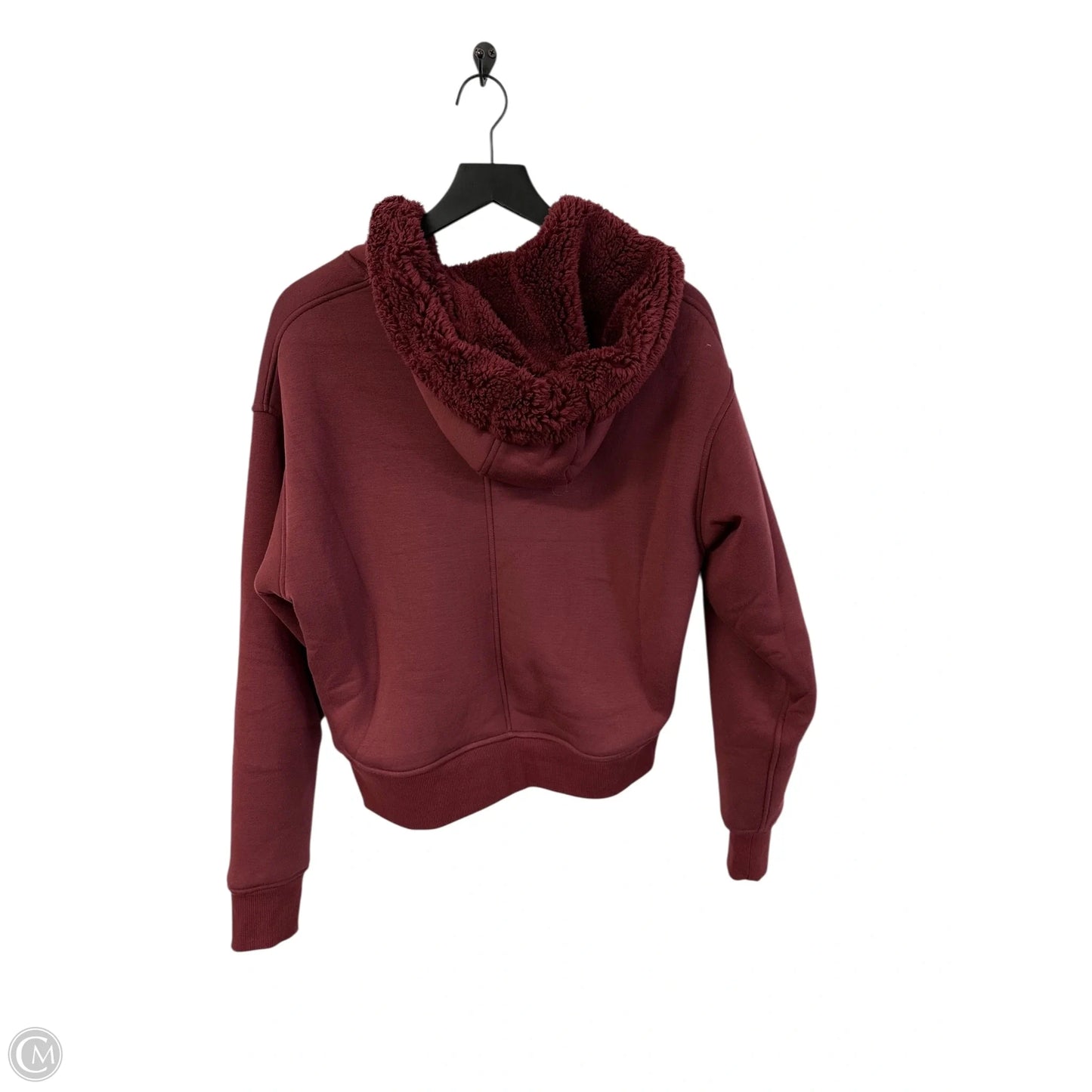 Sweatshirt Hoodie By Athleta In Red, Size: S