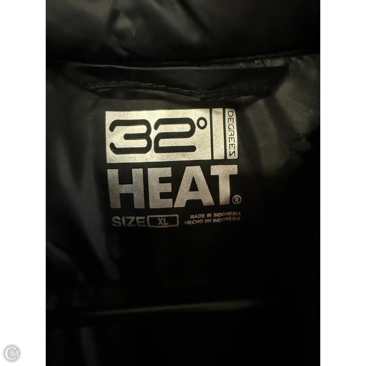 Vest Puffer & Quilted By 32 Degrees In Black, Size: Xl