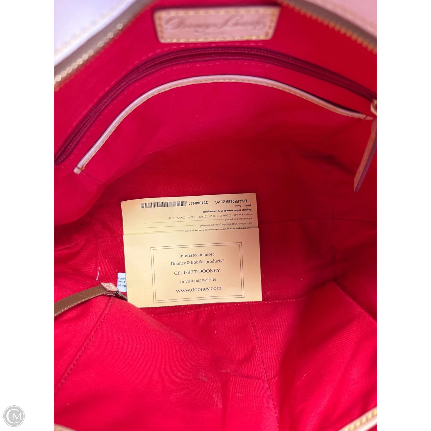 Handbag Designer By Dooney And Bourke, Size: Medium