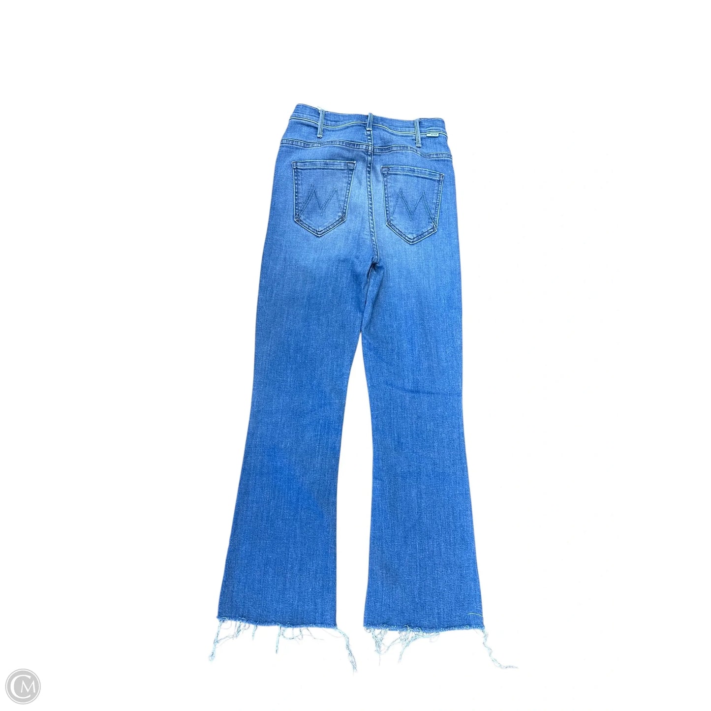 Jeans Boot Cut By Mother Jeans In Blue Denim, Size: 0