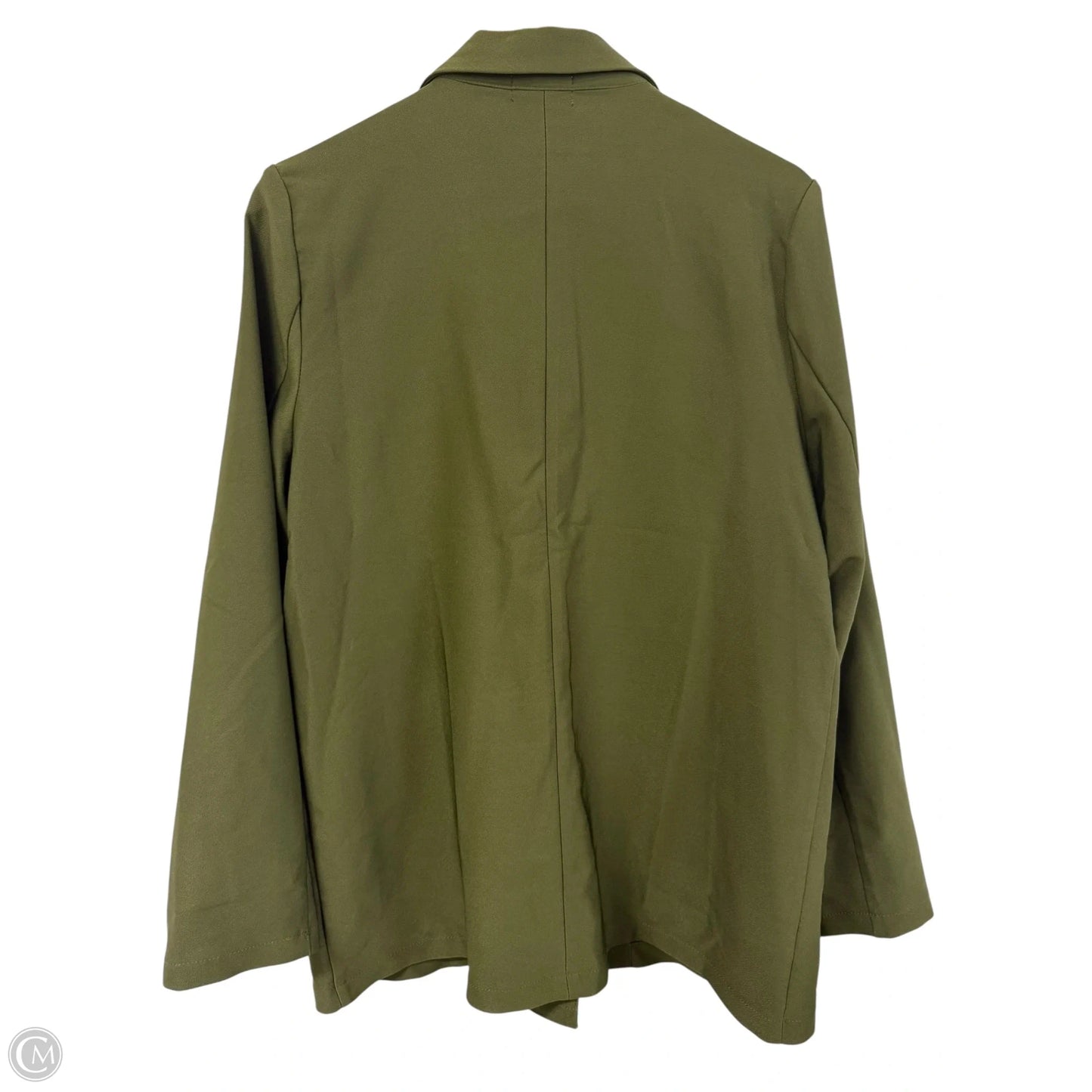 Blazer By Clothes Mentor In Green, Size: L