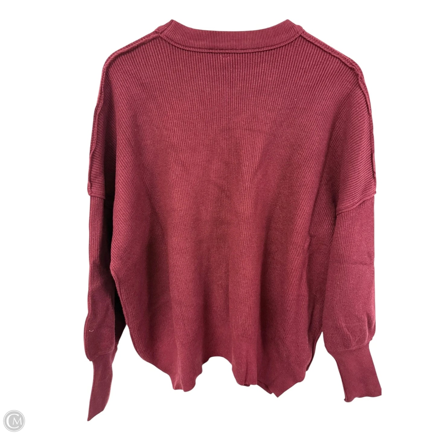 Sweater By Cmf In Maroon, Size: S