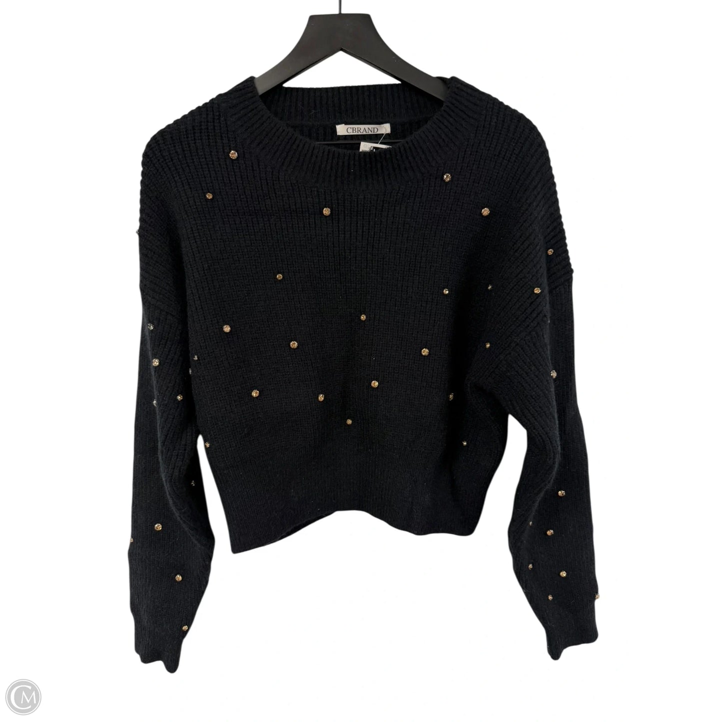 Sweater By Clothes Mentor In Black, Size: S