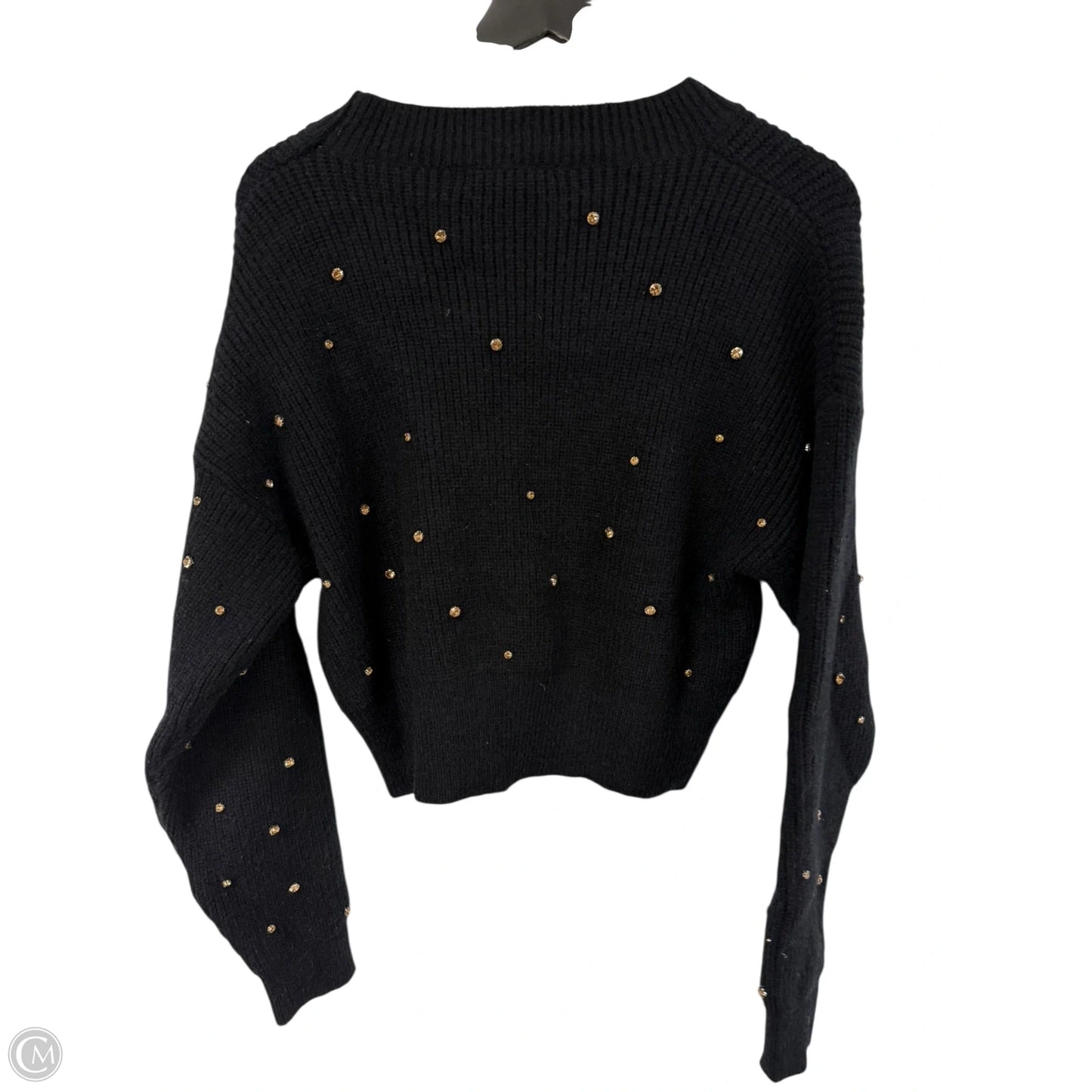 Sweater By Clothes Mentor In Black, Size: S