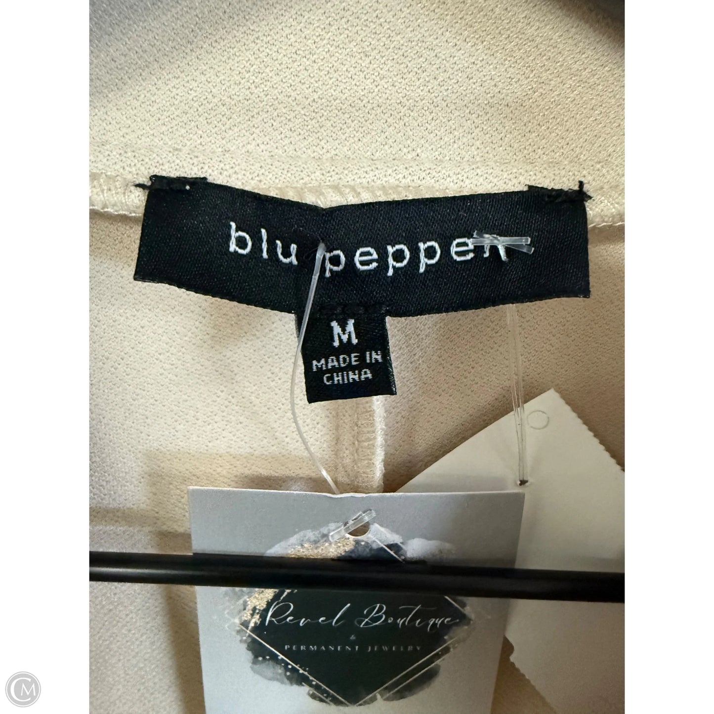Blazer By Blu Pepper In Tan, Size: M