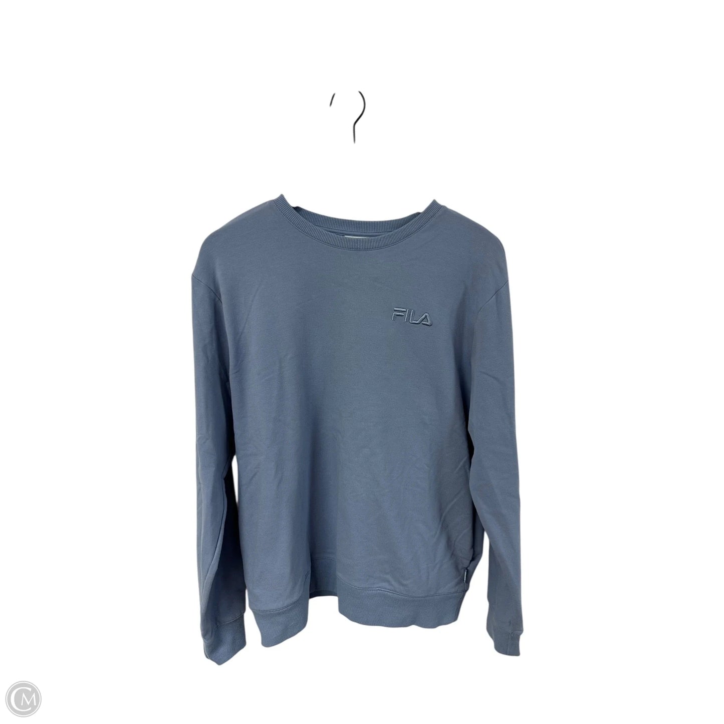 Sweatshirt Crewneck By Fila In Purple, Size: L