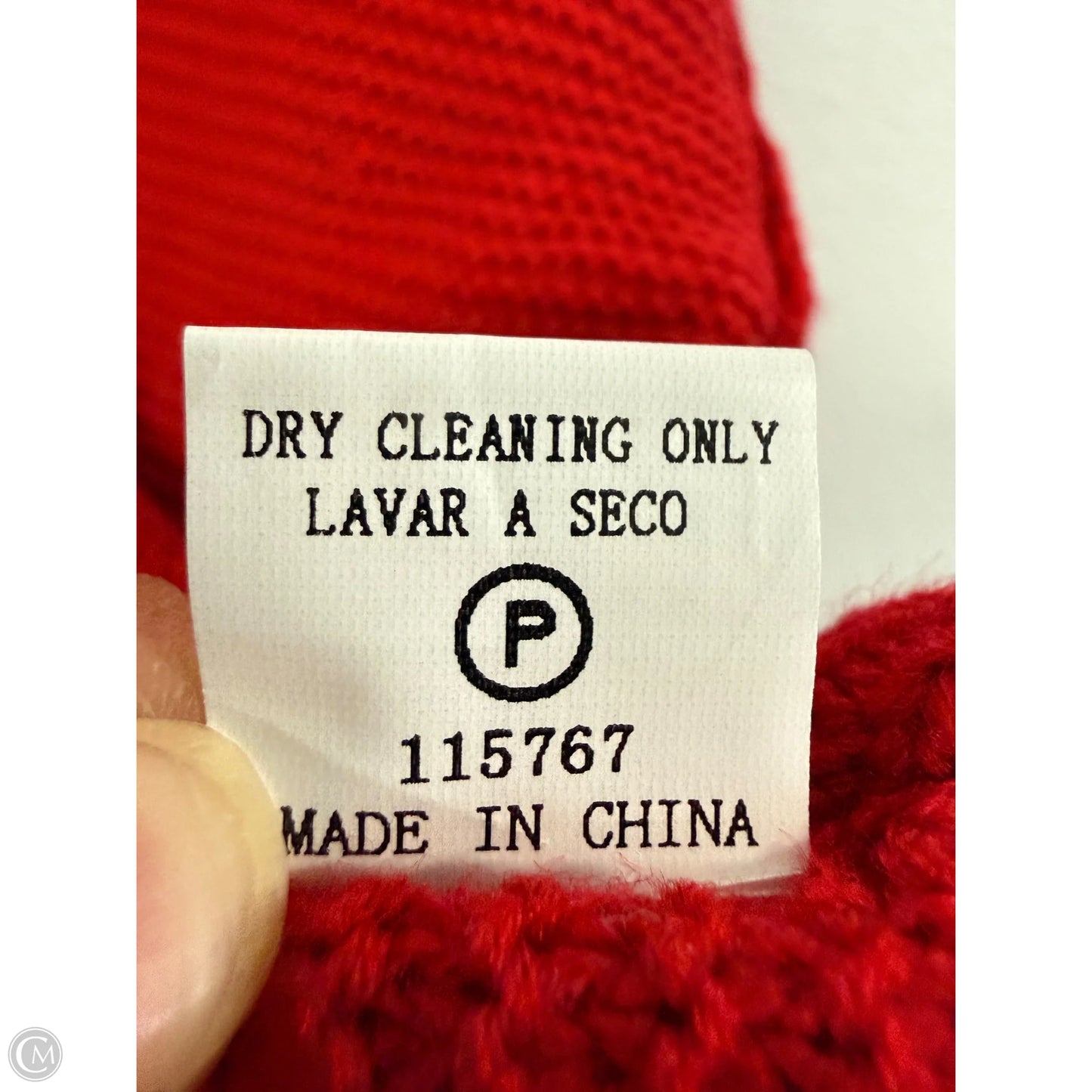Sweater By Staccato In Red, Size: L