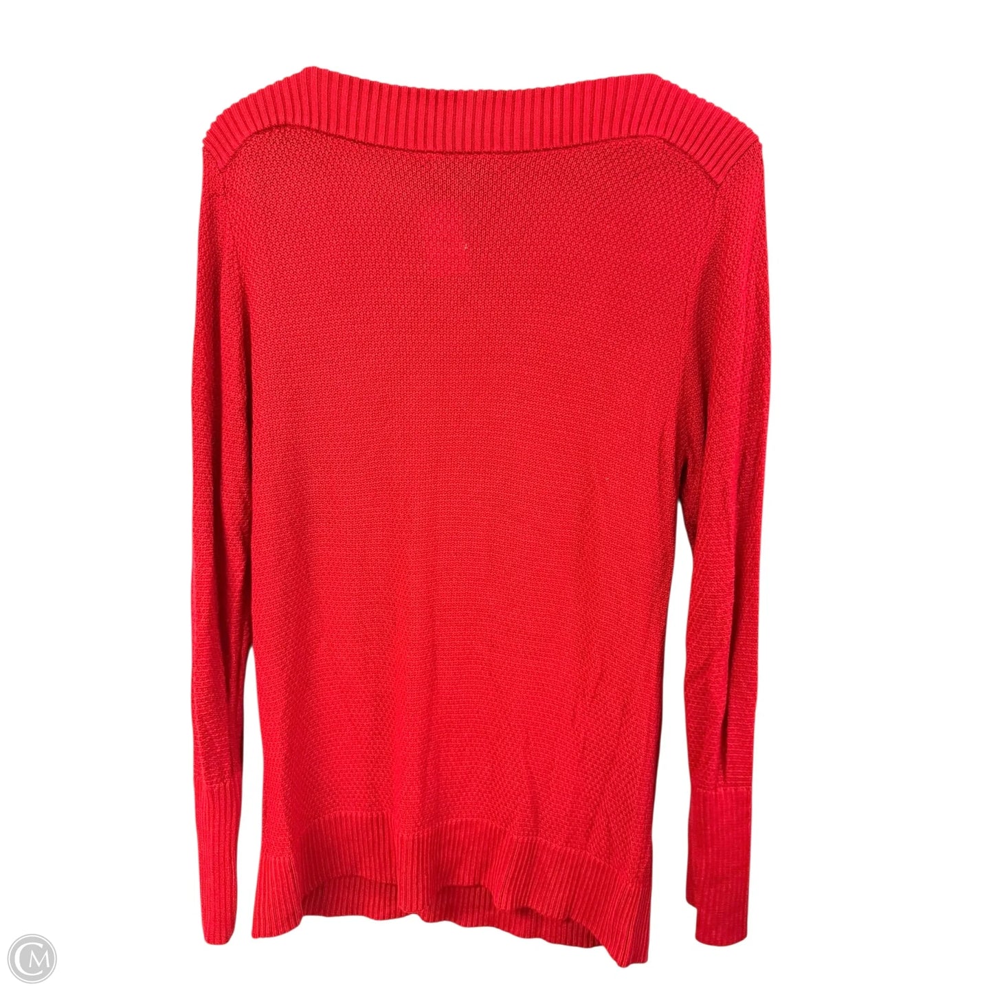 Sweater By Banana Republic In Red, Size: Xl