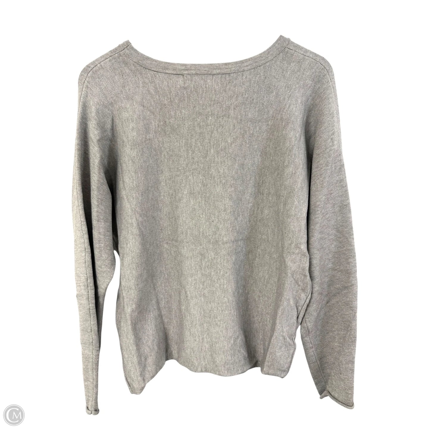 Sweater By Clothes Mentor In Grey, Size: M