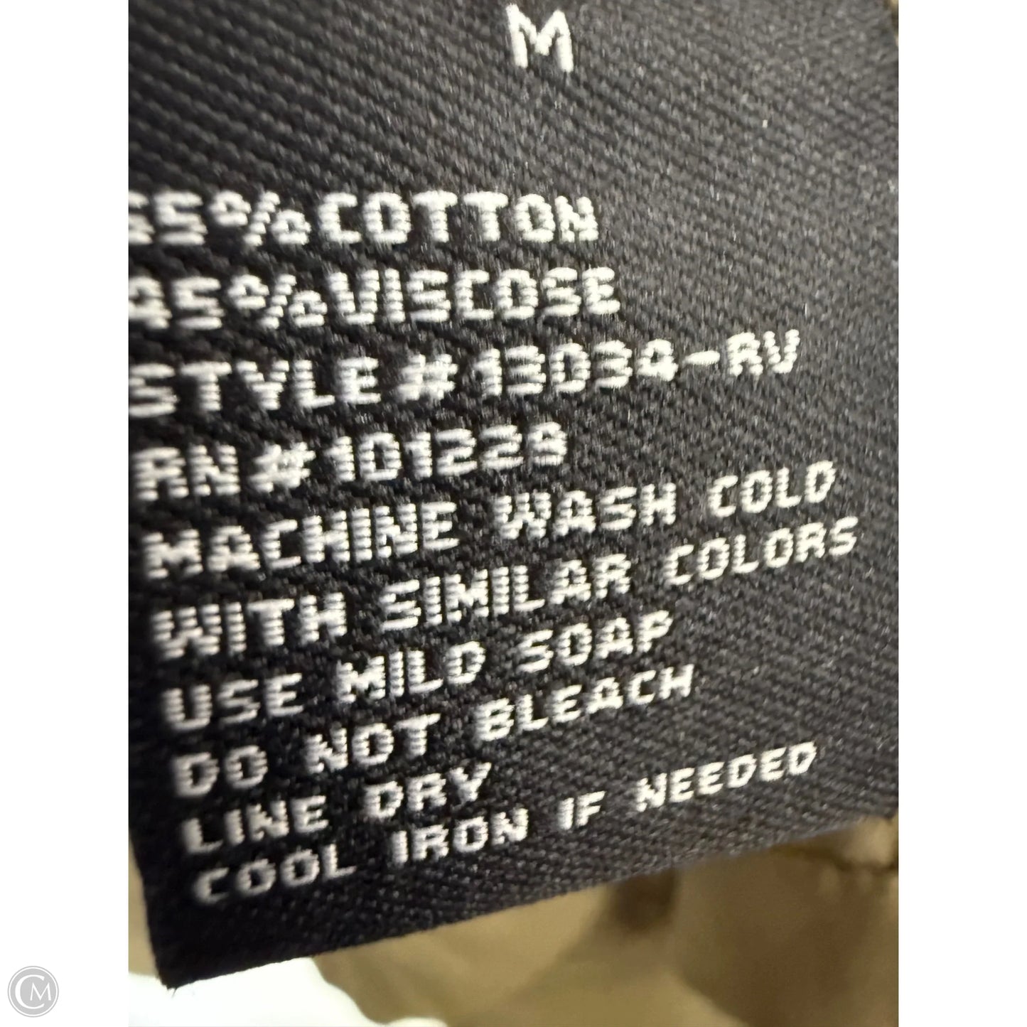 Jacket Other By Ashley In Green, Size: M