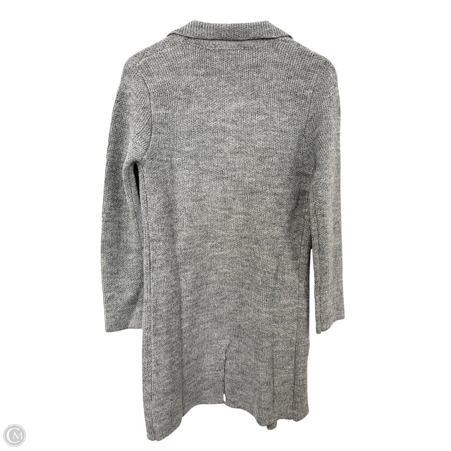 Sweater Cardigan By Active Usa In Grey, Size: S