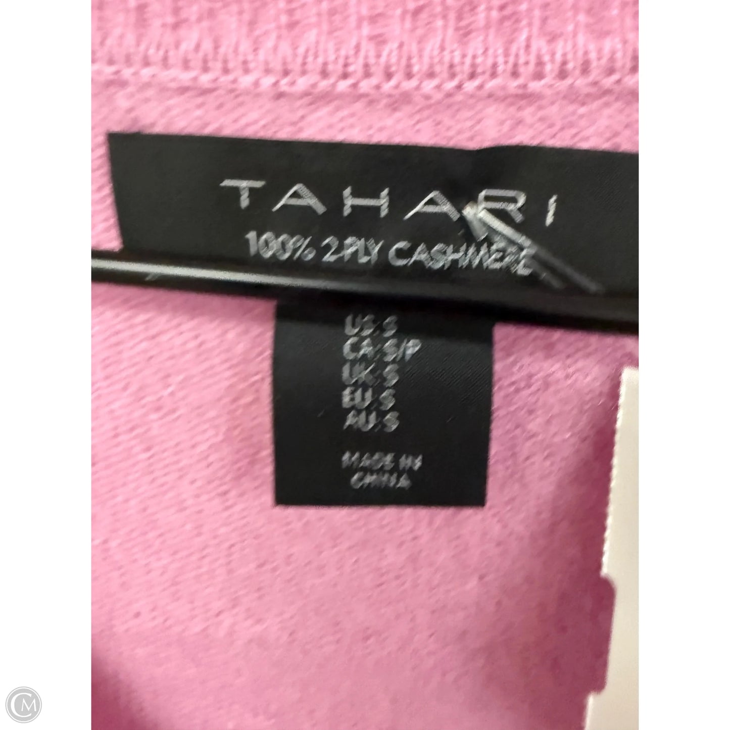 Sweater Cashmere By T Tahari In Pink, Size: S
