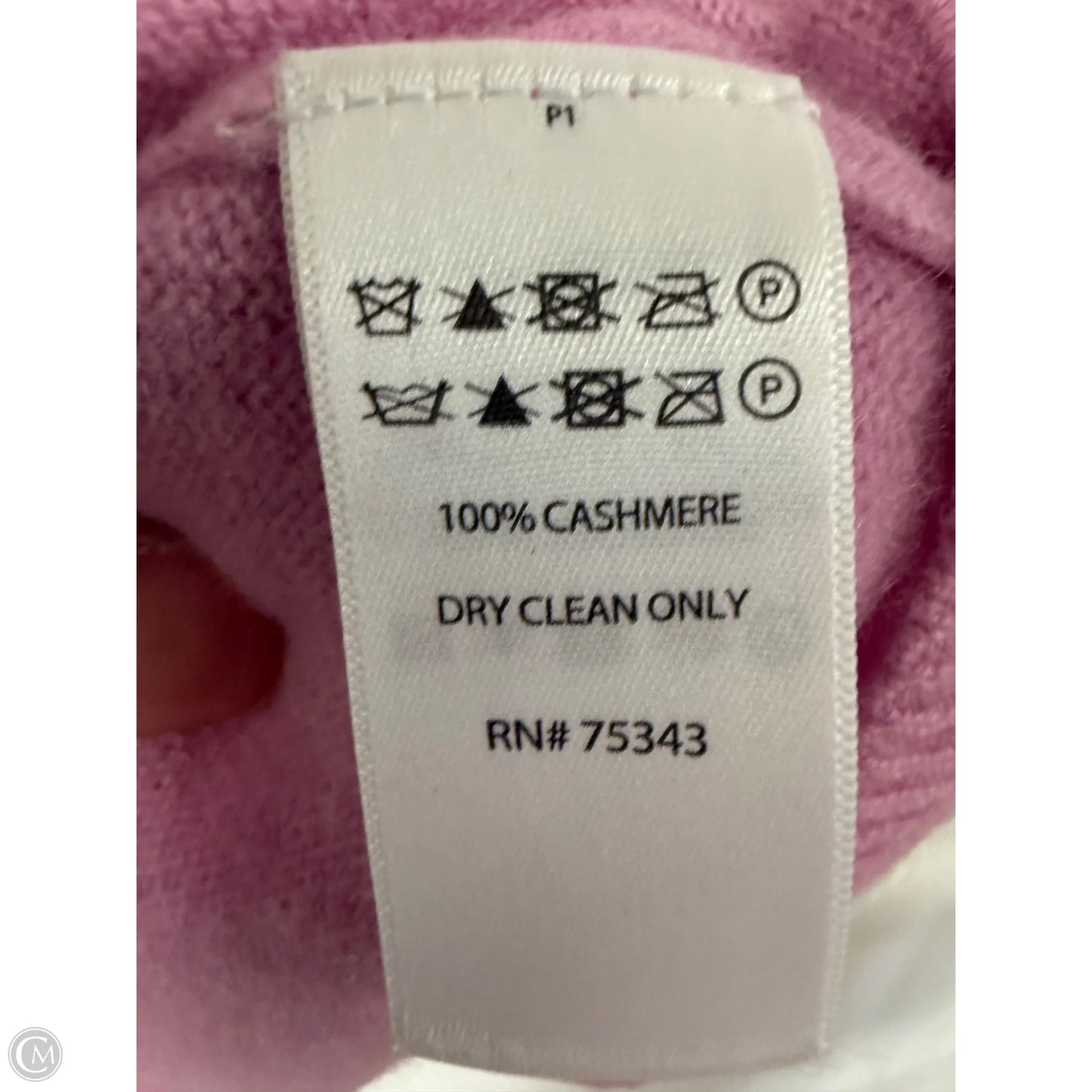 Sweater Cashmere By T Tahari In Pink, Size: S