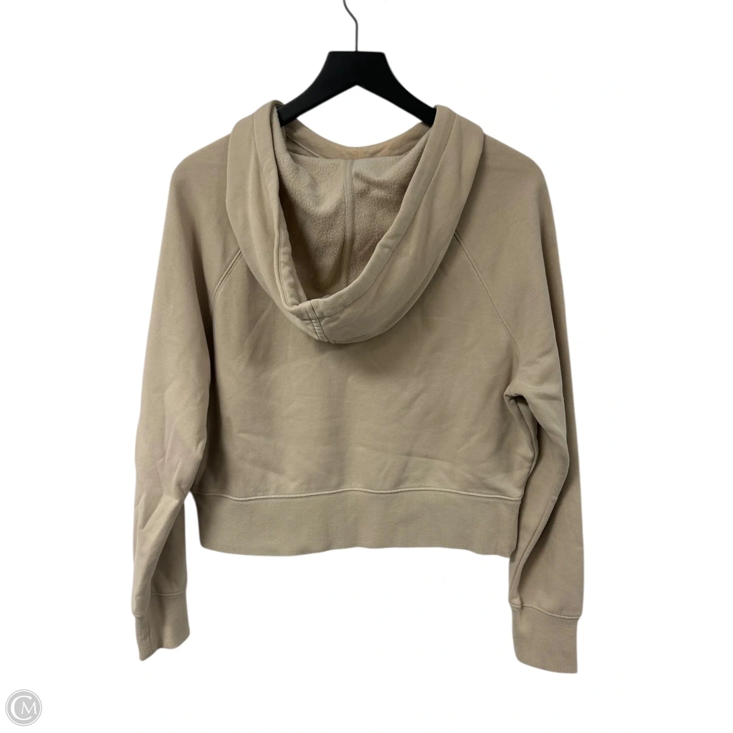 Sweatshirt Hoodie By Universal Thread In Tan, Size: M