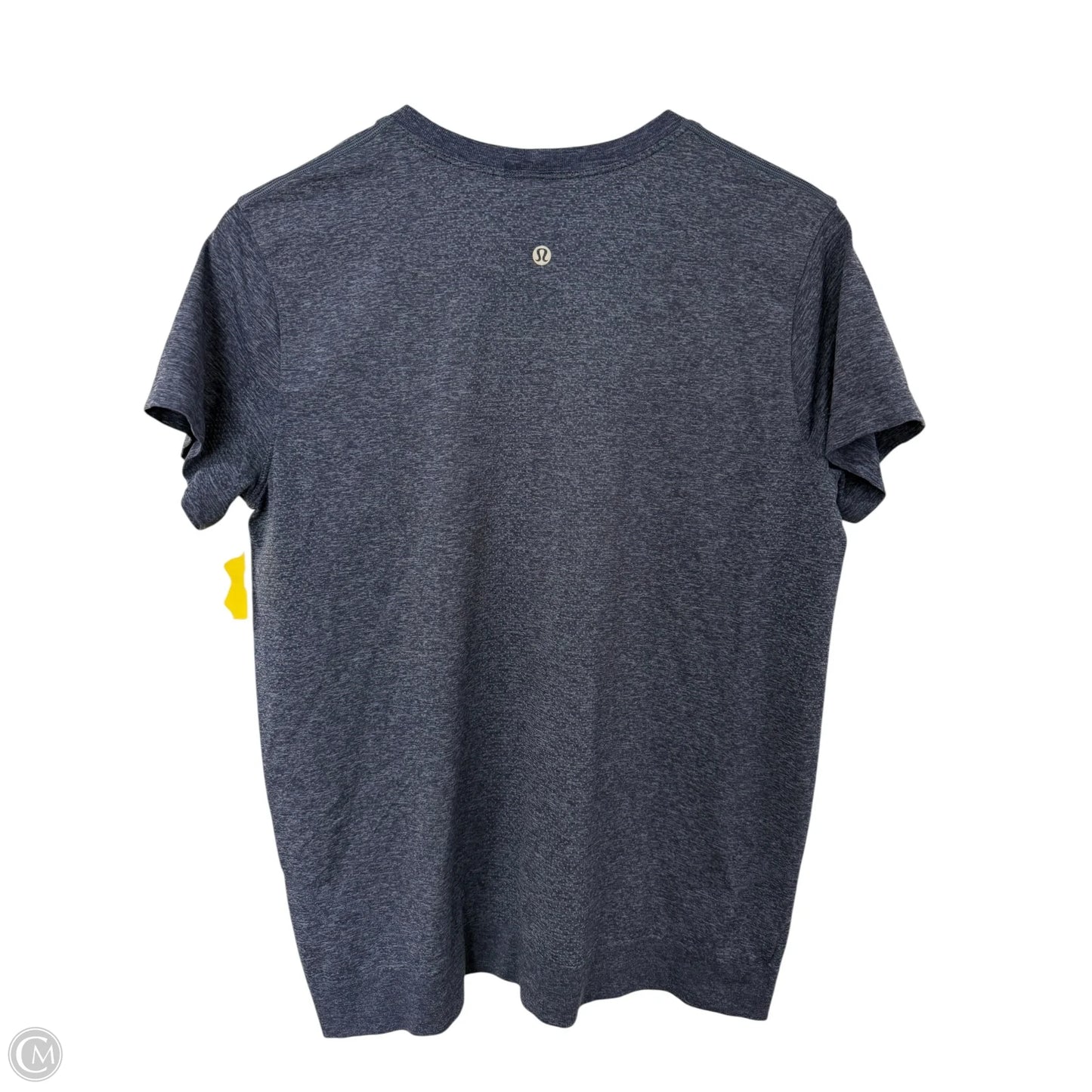 Athletic Top Short Sleeve By Lululemon In Blue
