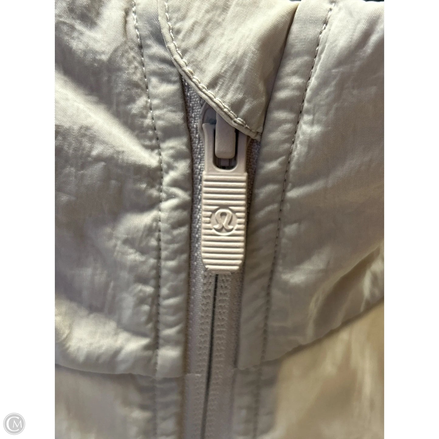 Jacket Windbreaker By Lululemon In Tan, Size: S