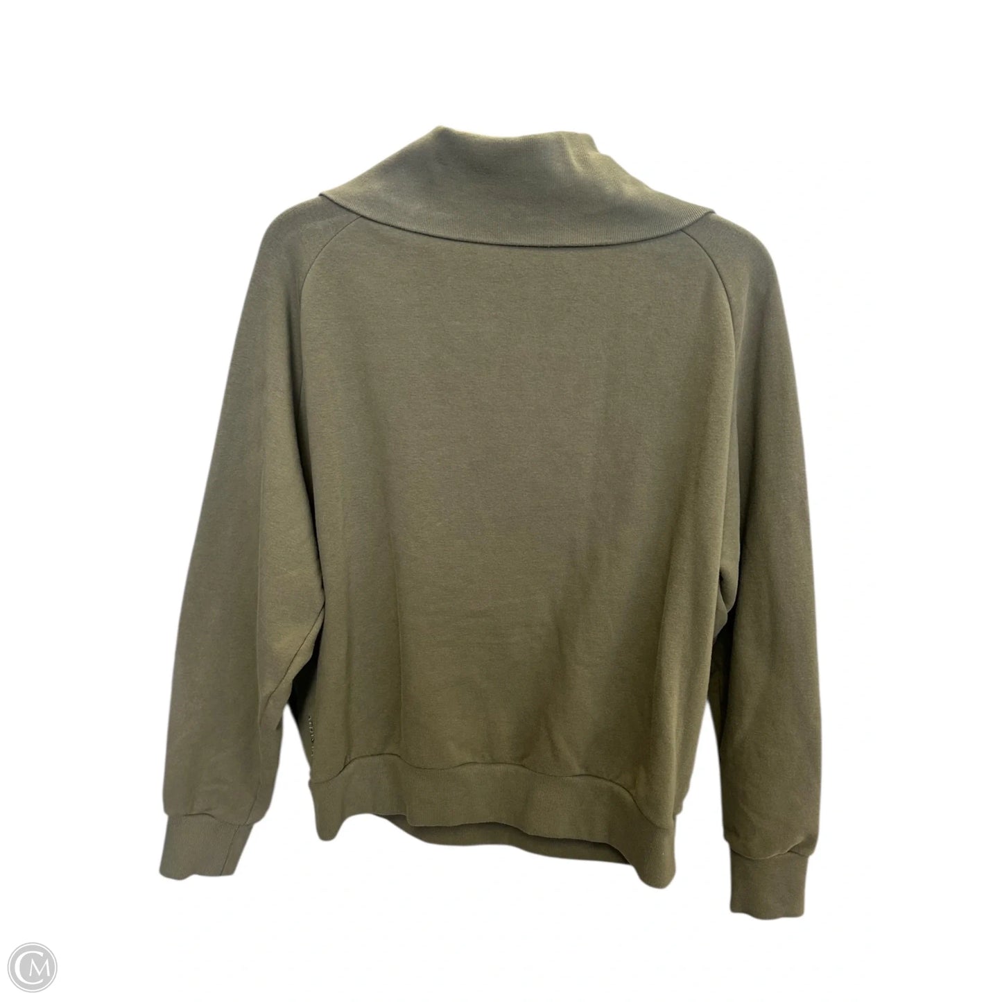 Sweatshirt Collar By Athleta In Green, Size: S