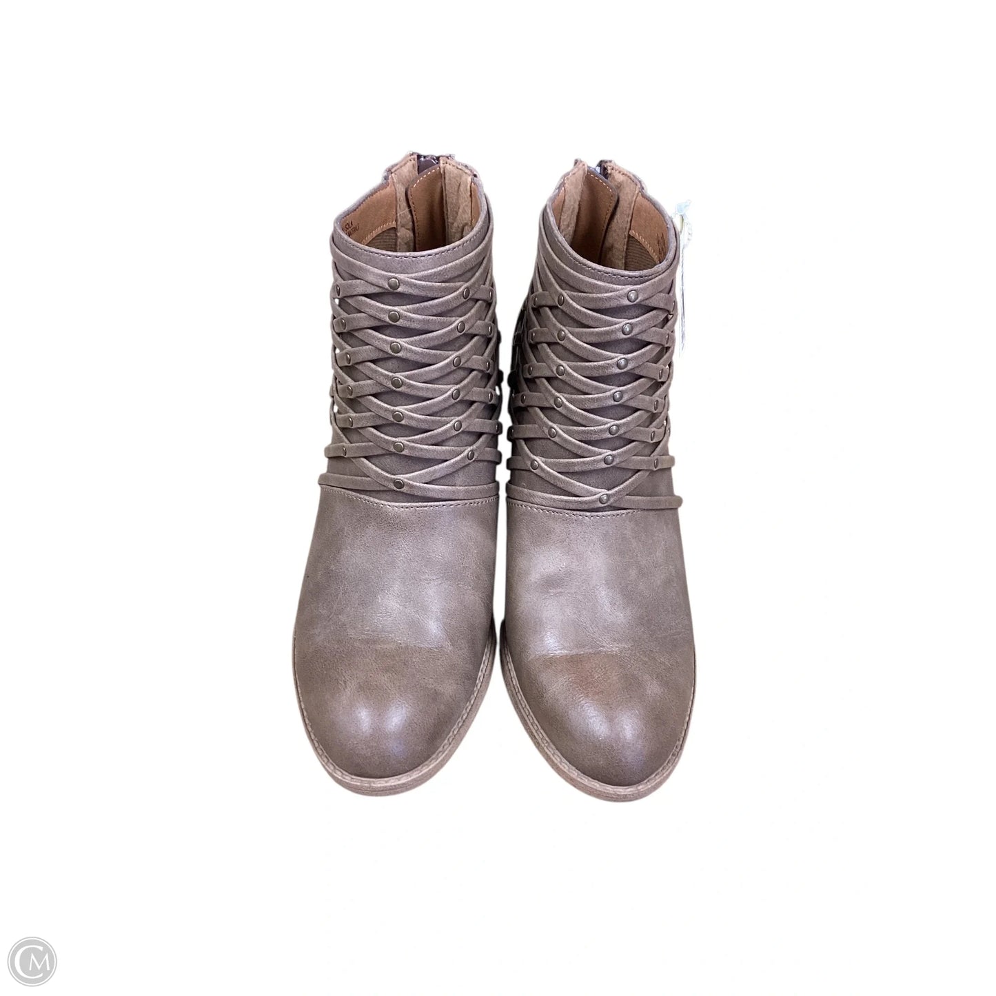 Shoes Heels Block By Sofft In Brown, Size: 7.5