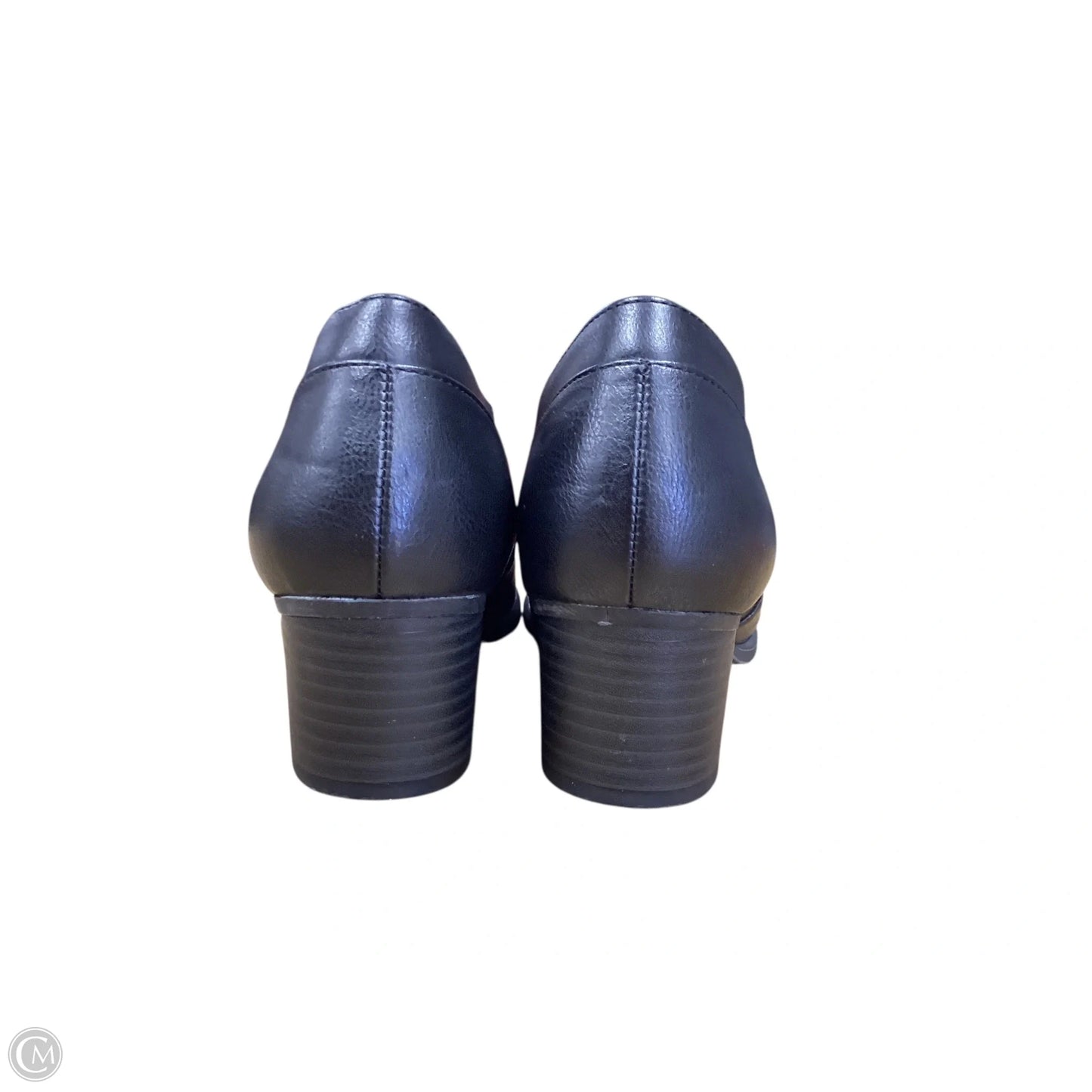 Shoes Heels Block By Natural Soul In Black, Size: 7.5