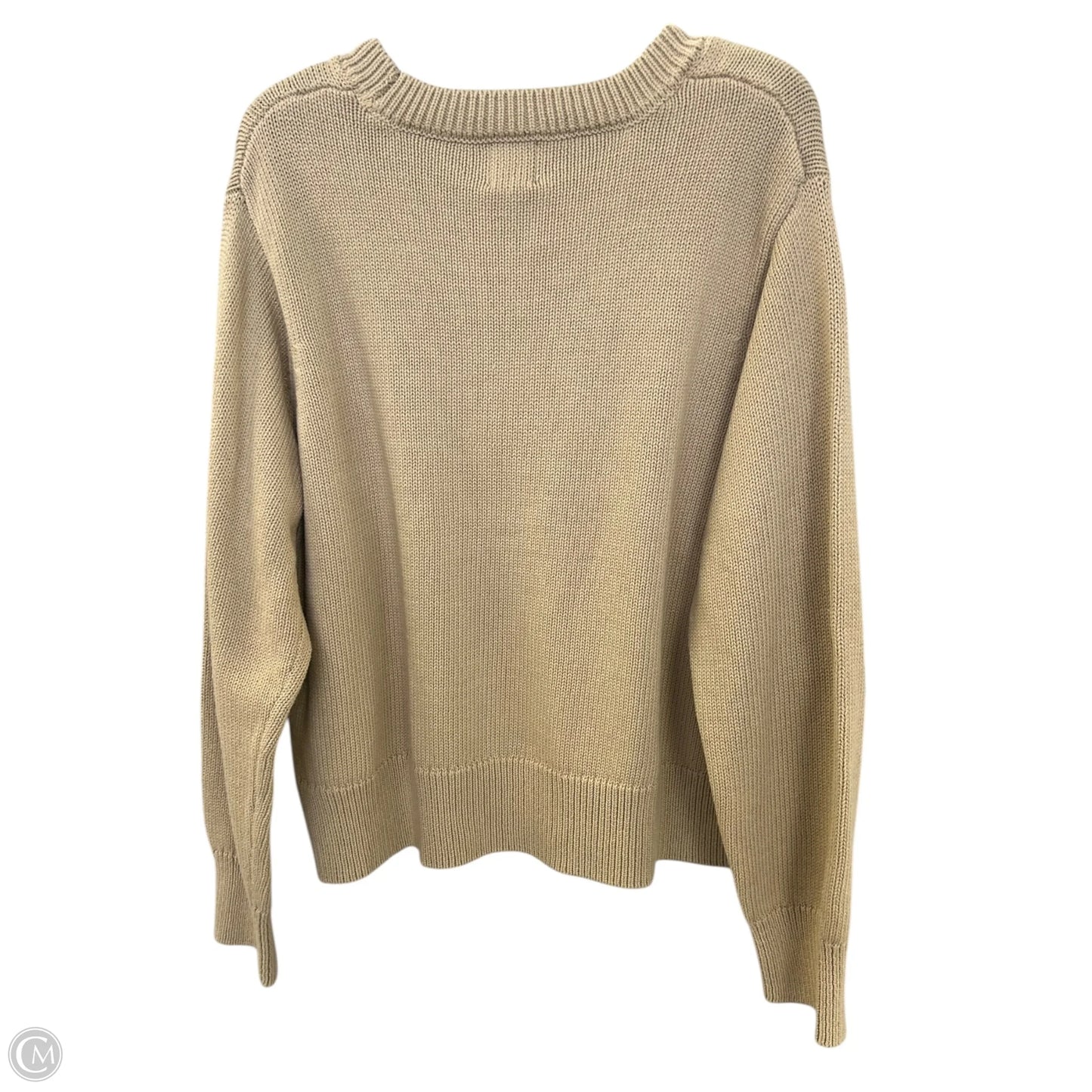 Sweater By Gap In Tan, Size: Xl