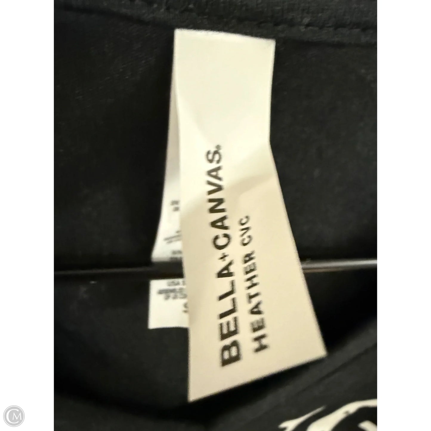 Top Short Sleeve Basic By Bella + Canvas In Black, Size: S