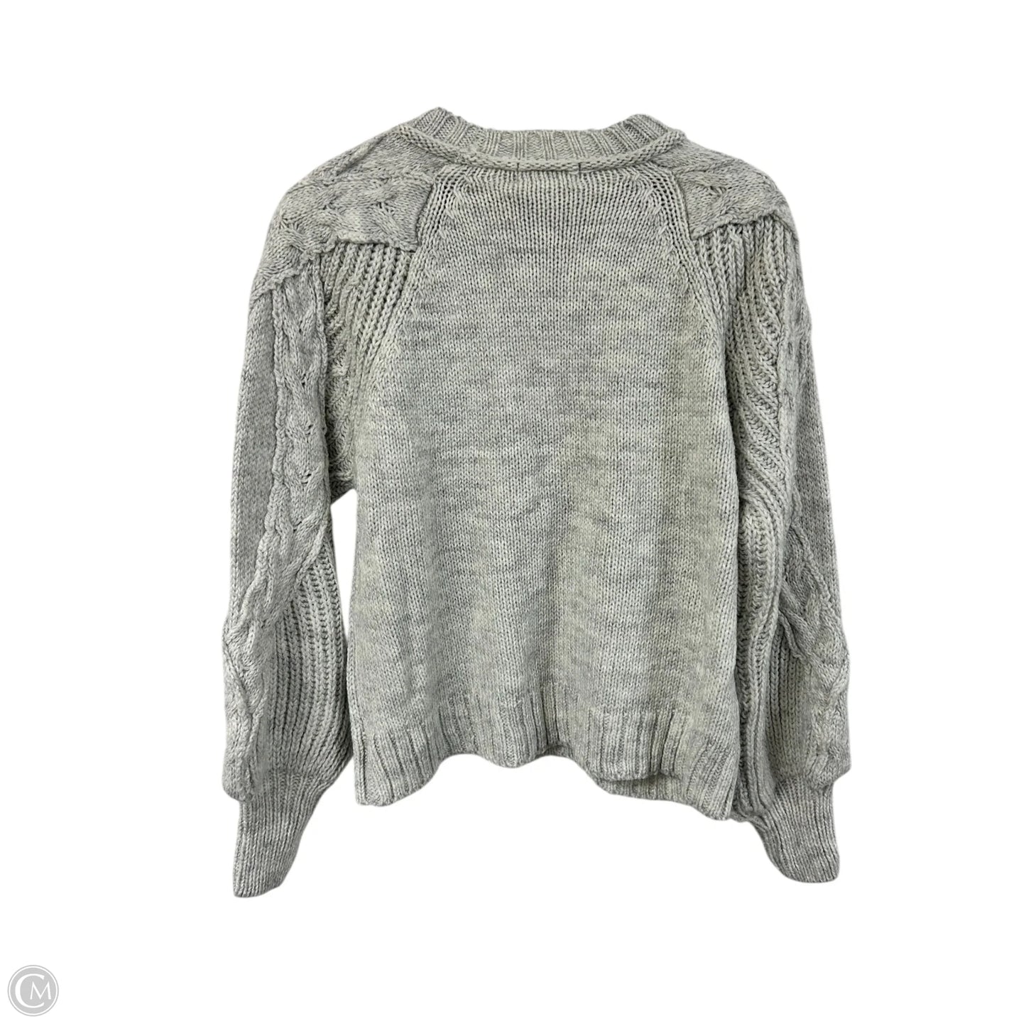 Sweater By Zenana In Grey, Size: Xl