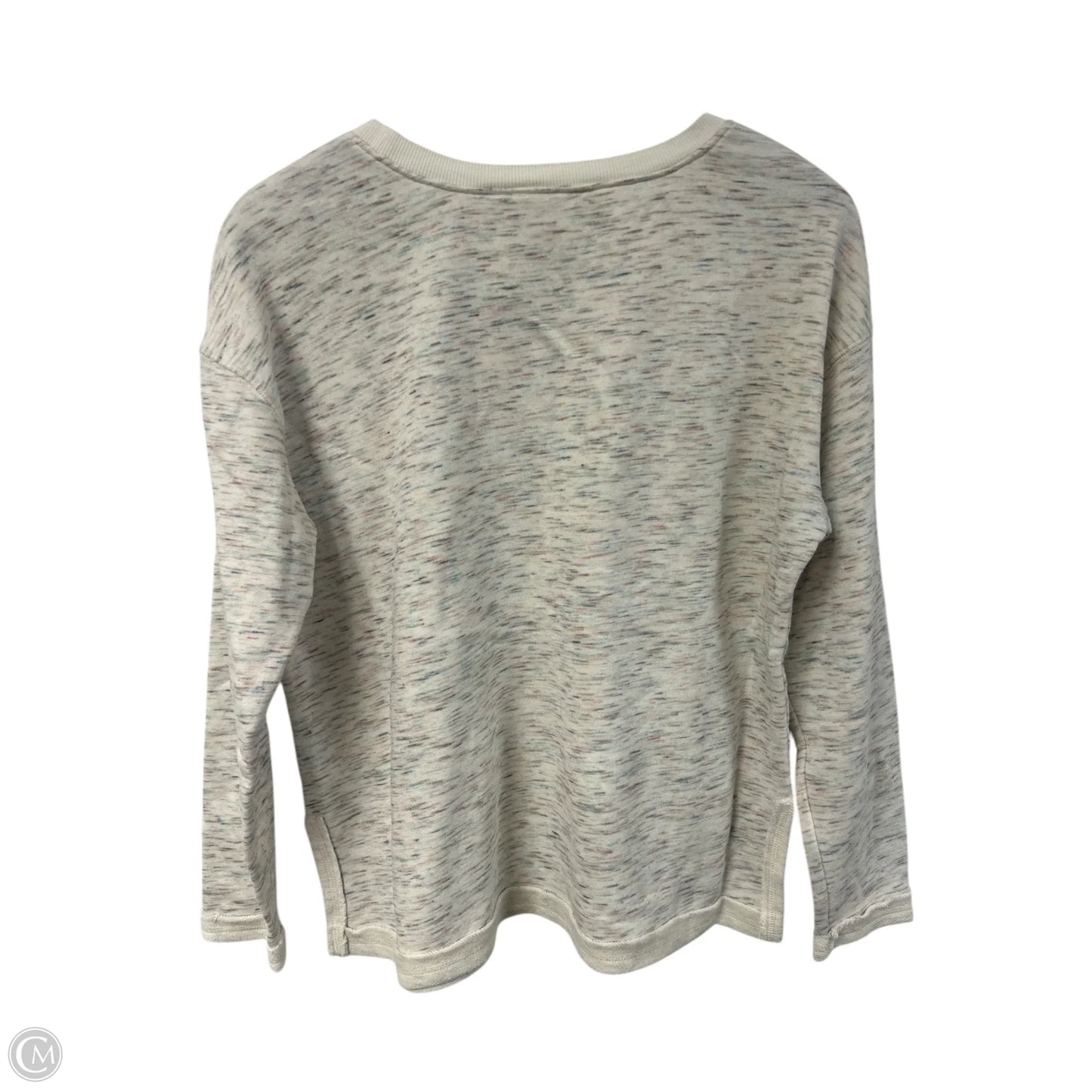 Sweatshirt Crewneck By Tribal In Grey, Size: M