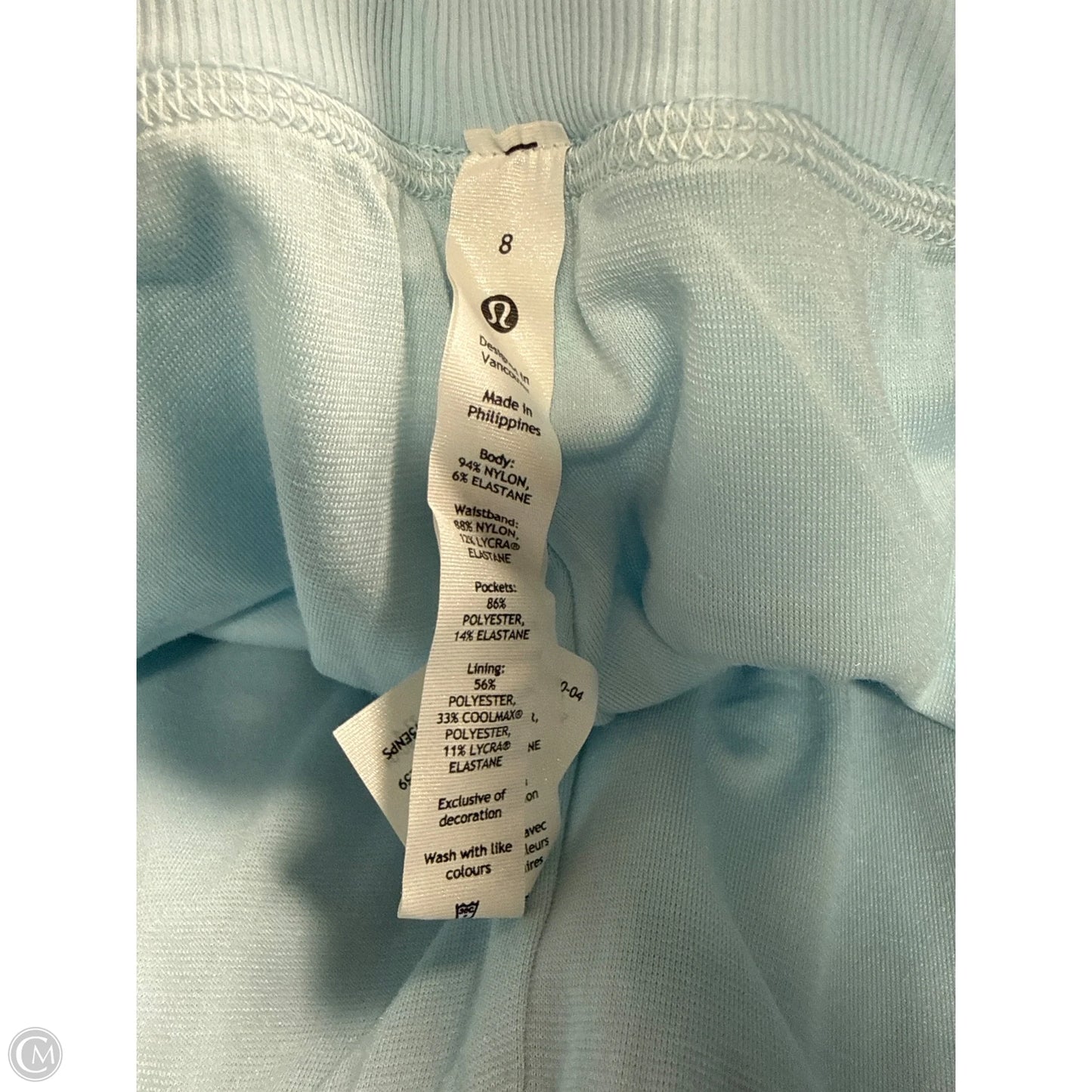 Athletic Pants By Lululemon In Blue, Size: 8