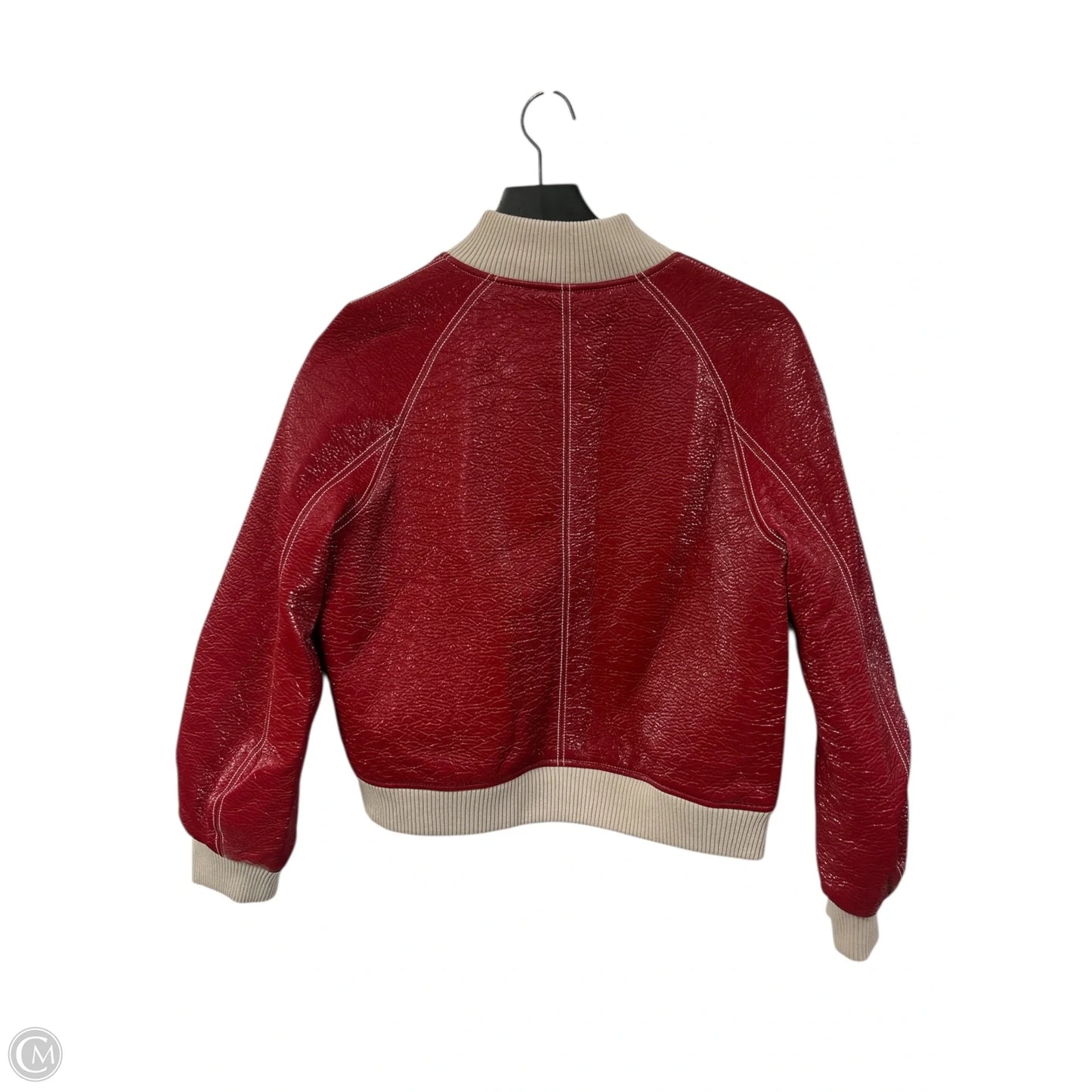 Jacket Other By Cmb In Red & Tan, Size: S