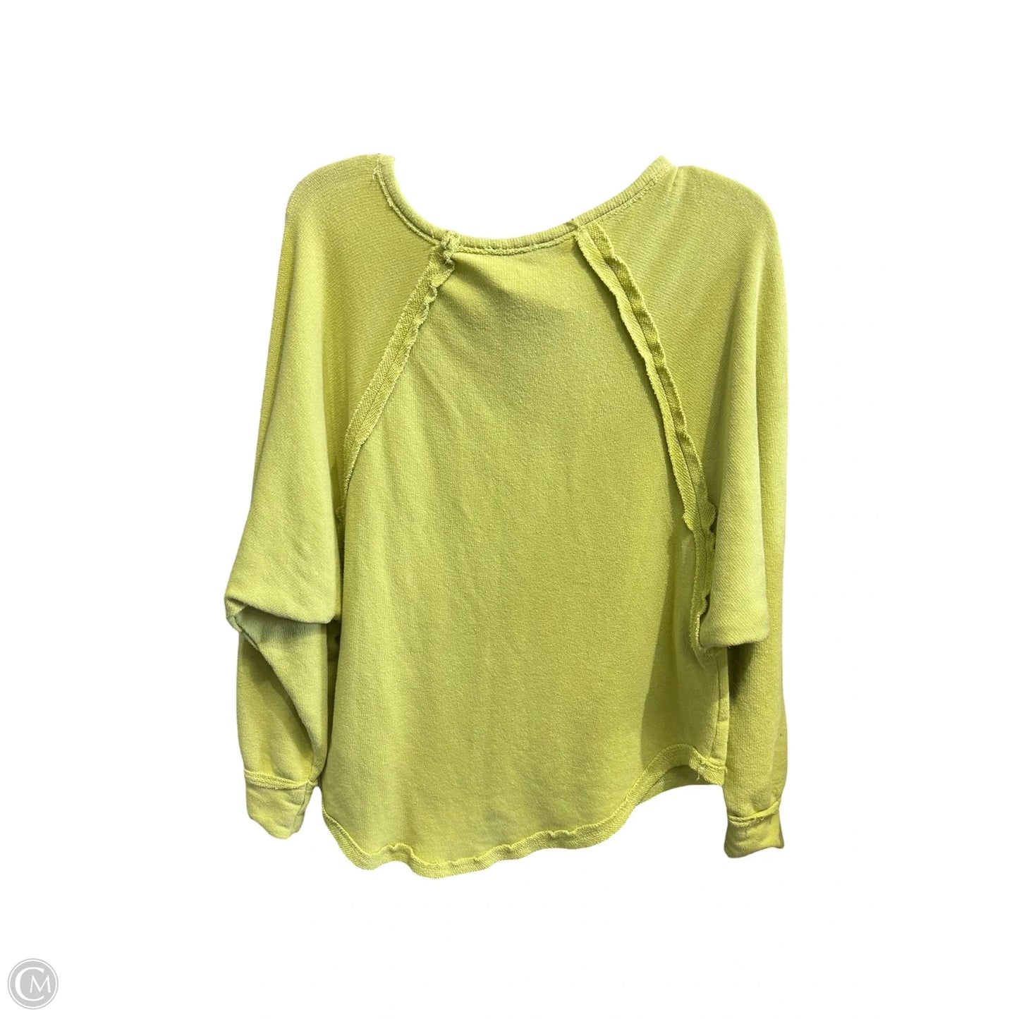 Top Long Sleeve By Bucketlist In Green, Size: S