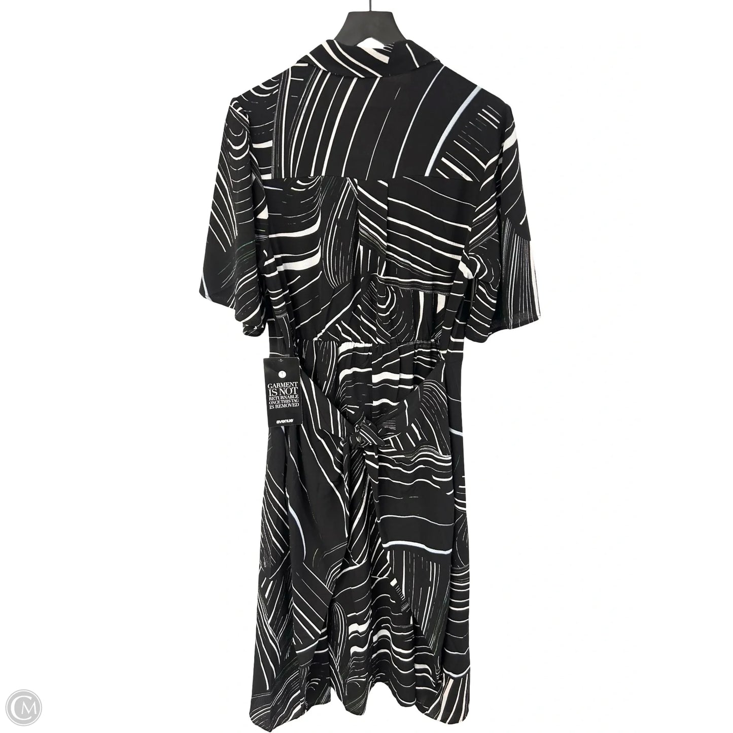 Dress Casual Maxi By Avenue In Black, Size: Xl