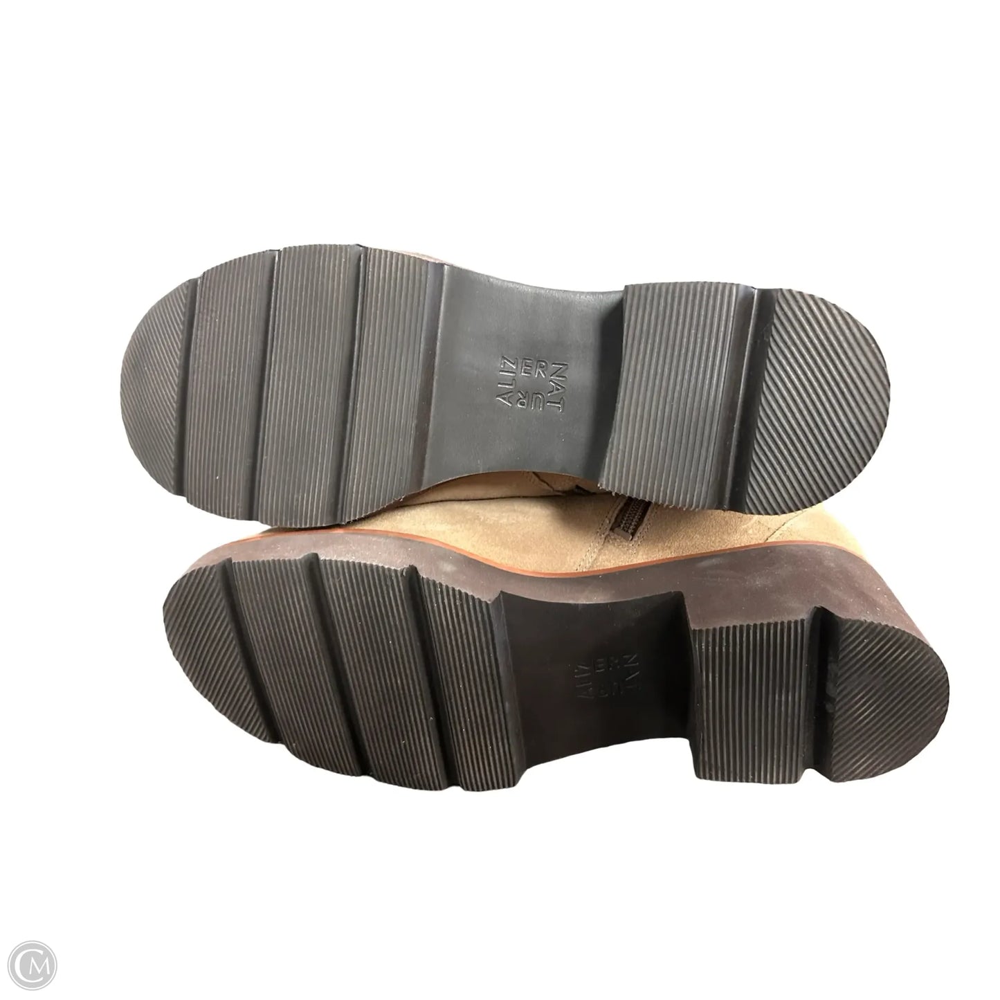 Boots Ankle Flats By Naturalizer In Tan, Size: 8
