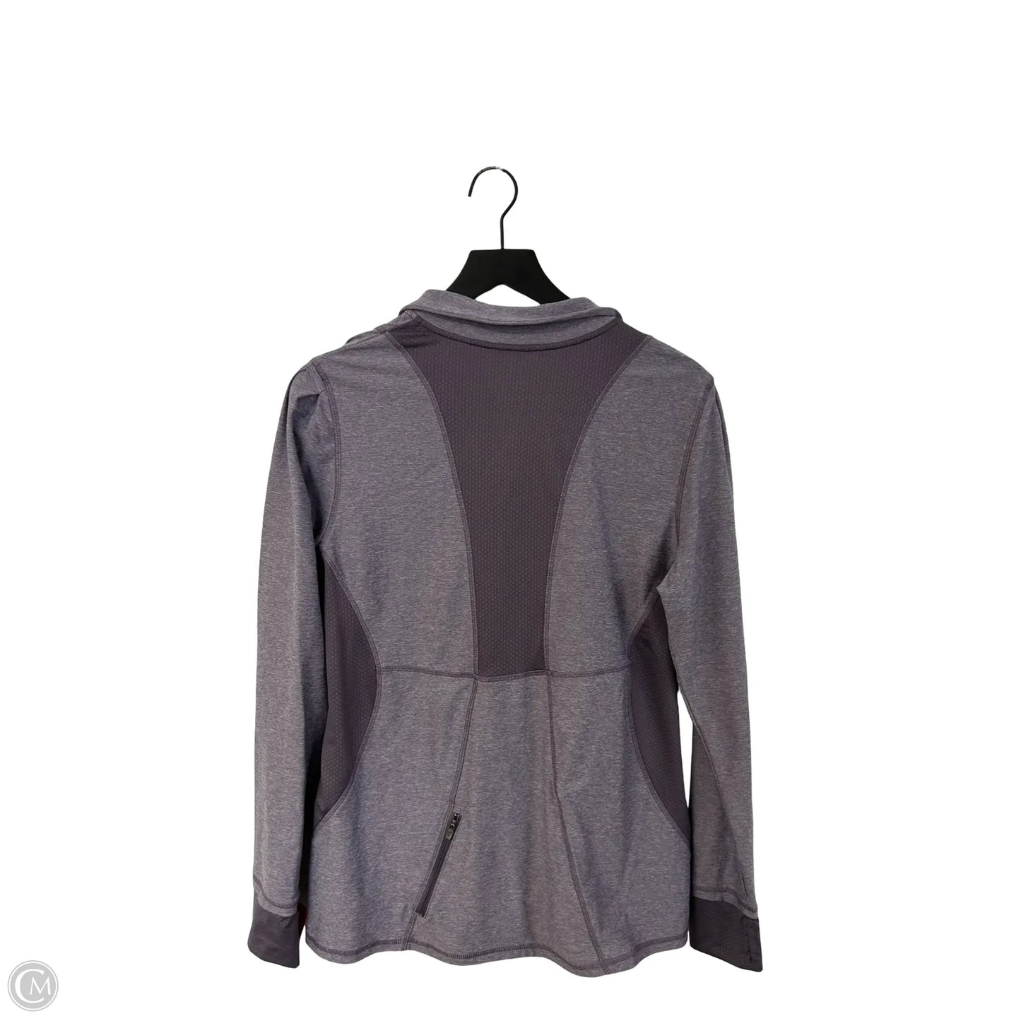 Athletic Top Long Sleeve Collar By C9 By Champion In Purple, Size: Xl