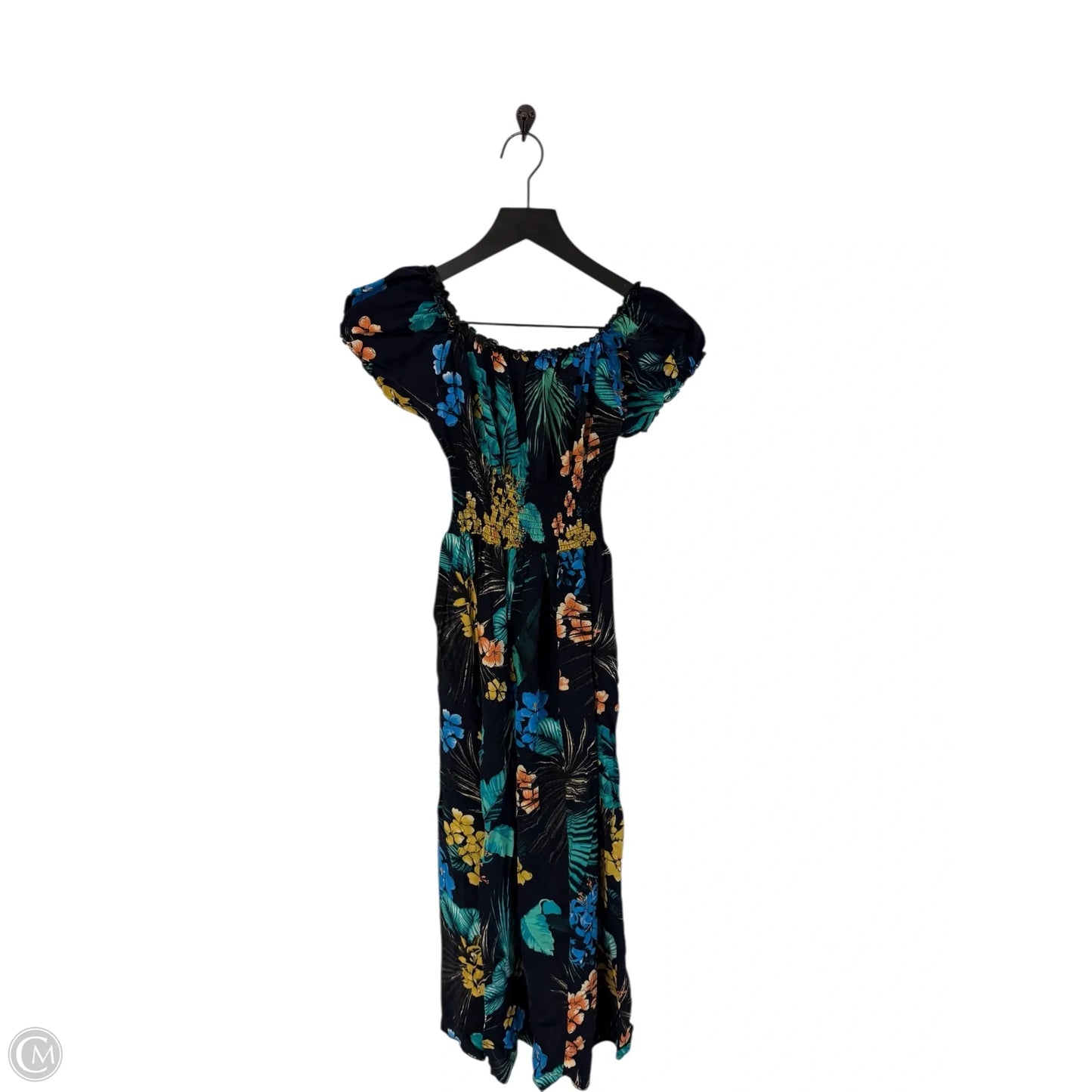 Dress Casual Midi By Cmf In Floral Print, Size: M