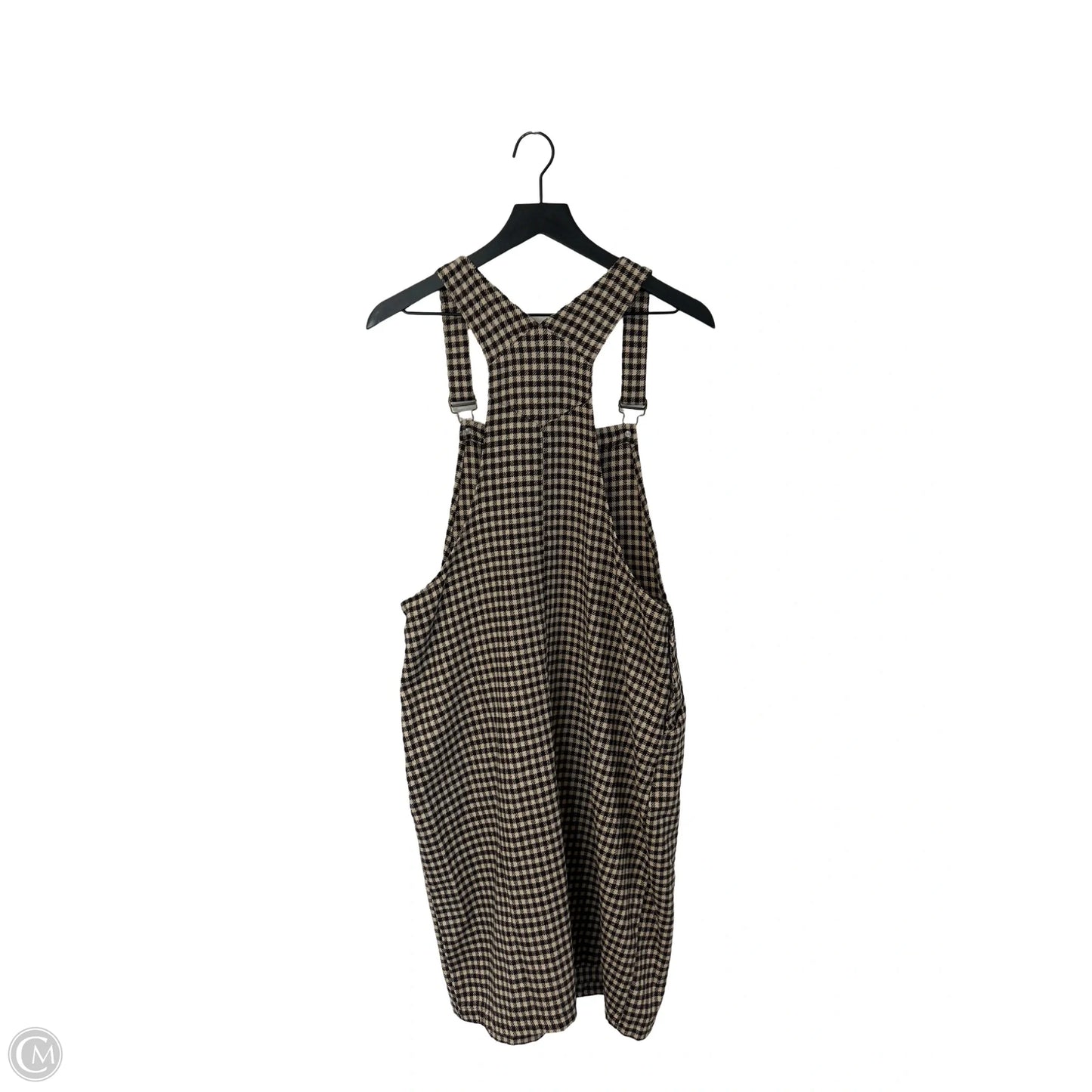 Dress Casual Short By Tea N Rose In Brown & Tan, Size: L