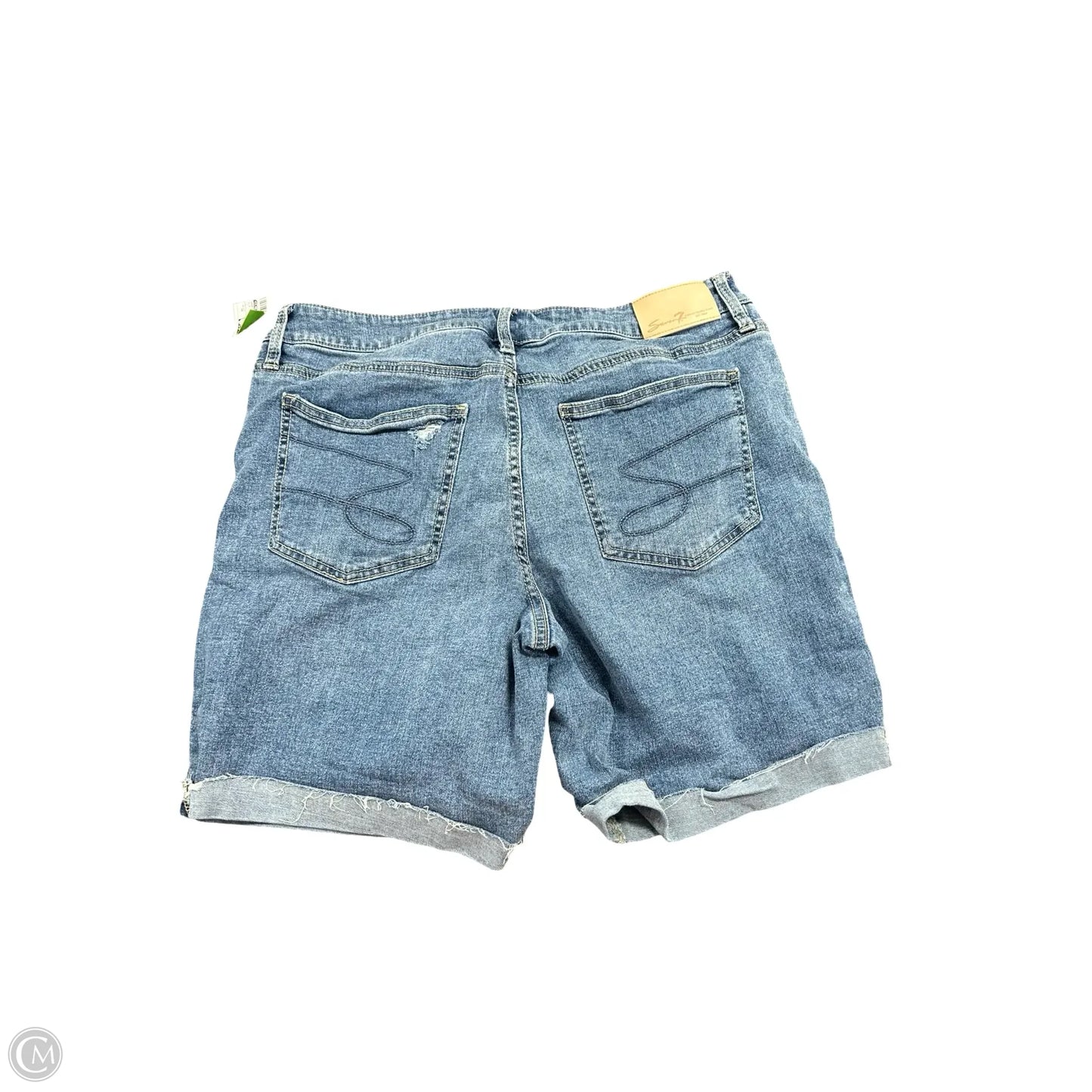 Shorts By Silver In Blue Denim, Size: 12