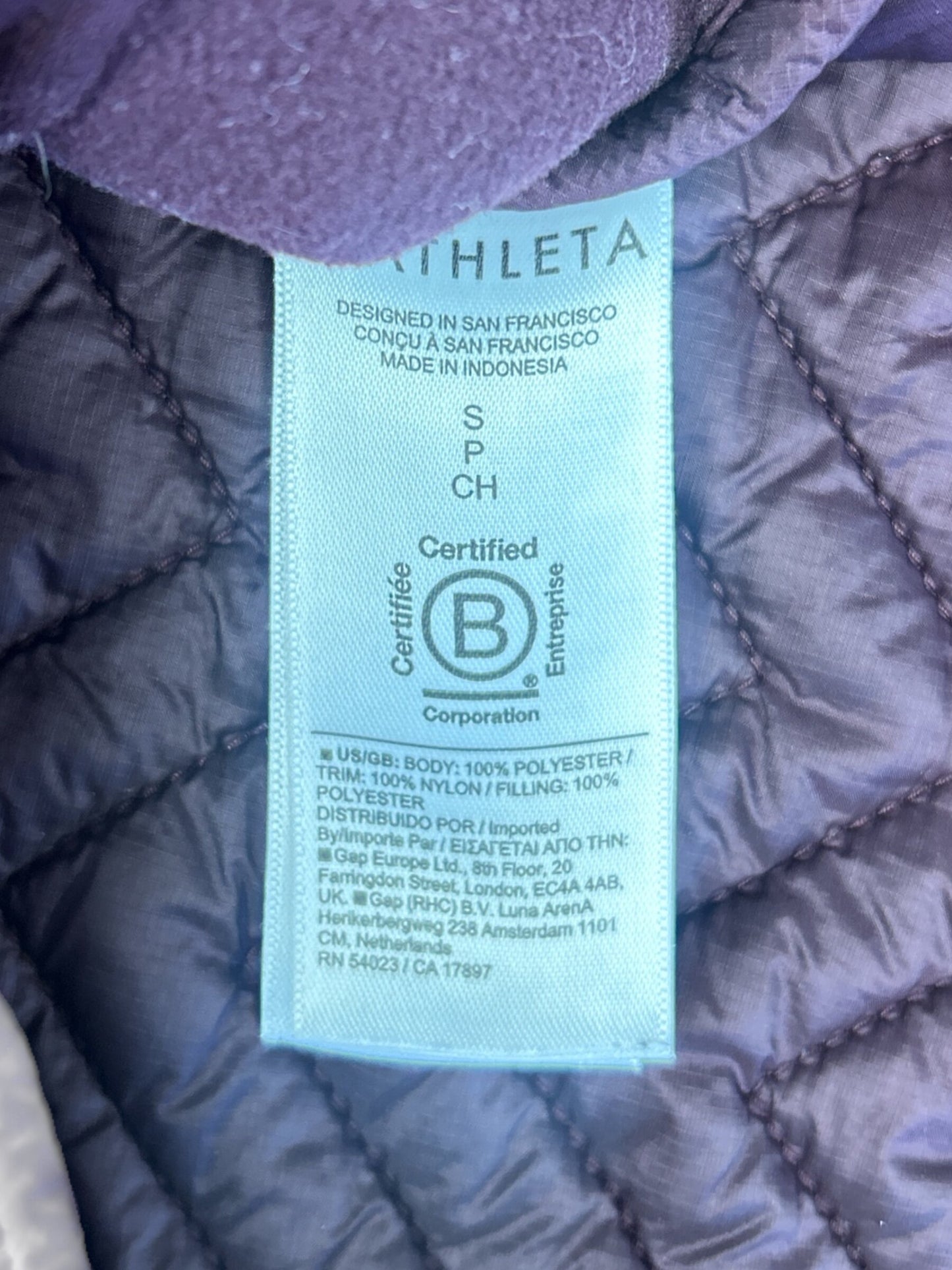 Sweatshirt Collar By Athleta Size: S