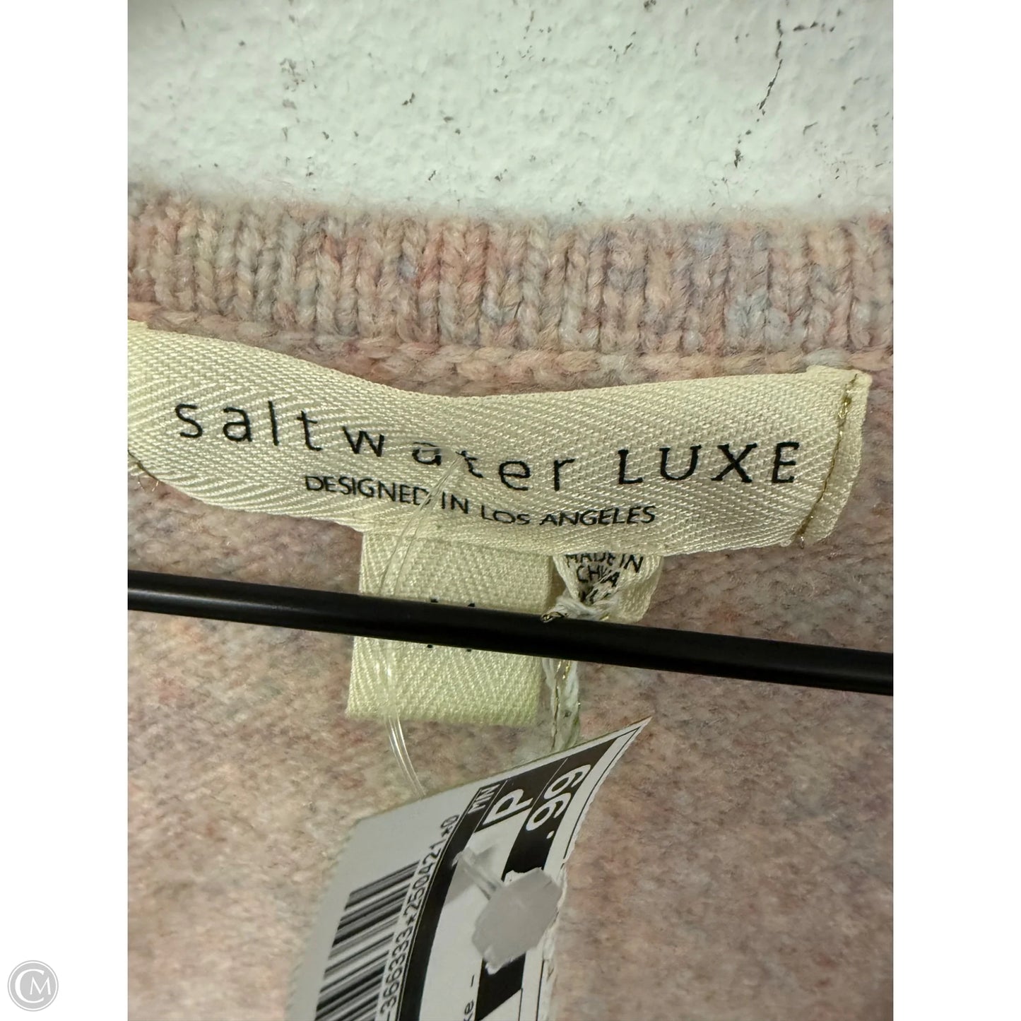 Sweater By Cmb In Pink, Size: M