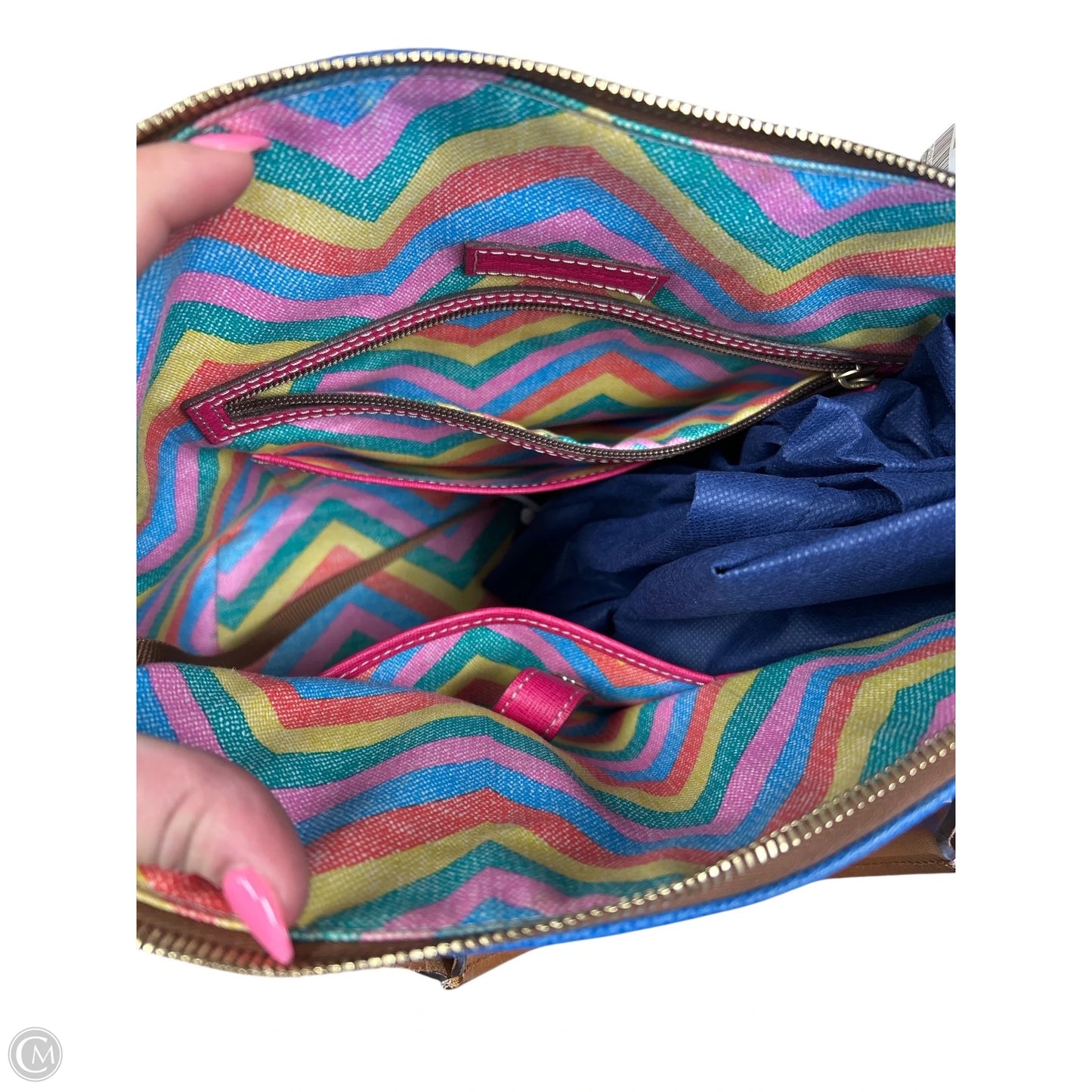 Handbag Designer By Dooney And Bourke, Size: Large