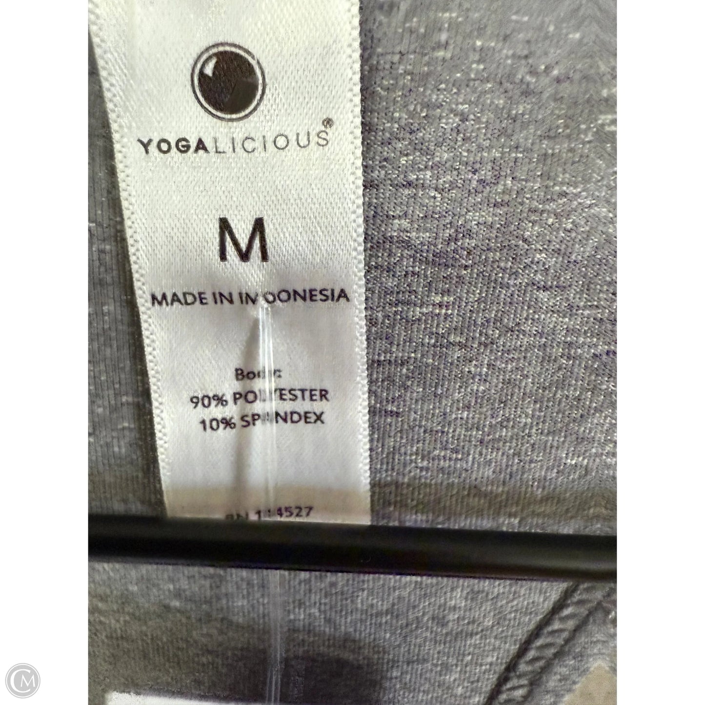 Athletic Tank Top By Yogalicious In Grey, Size: M