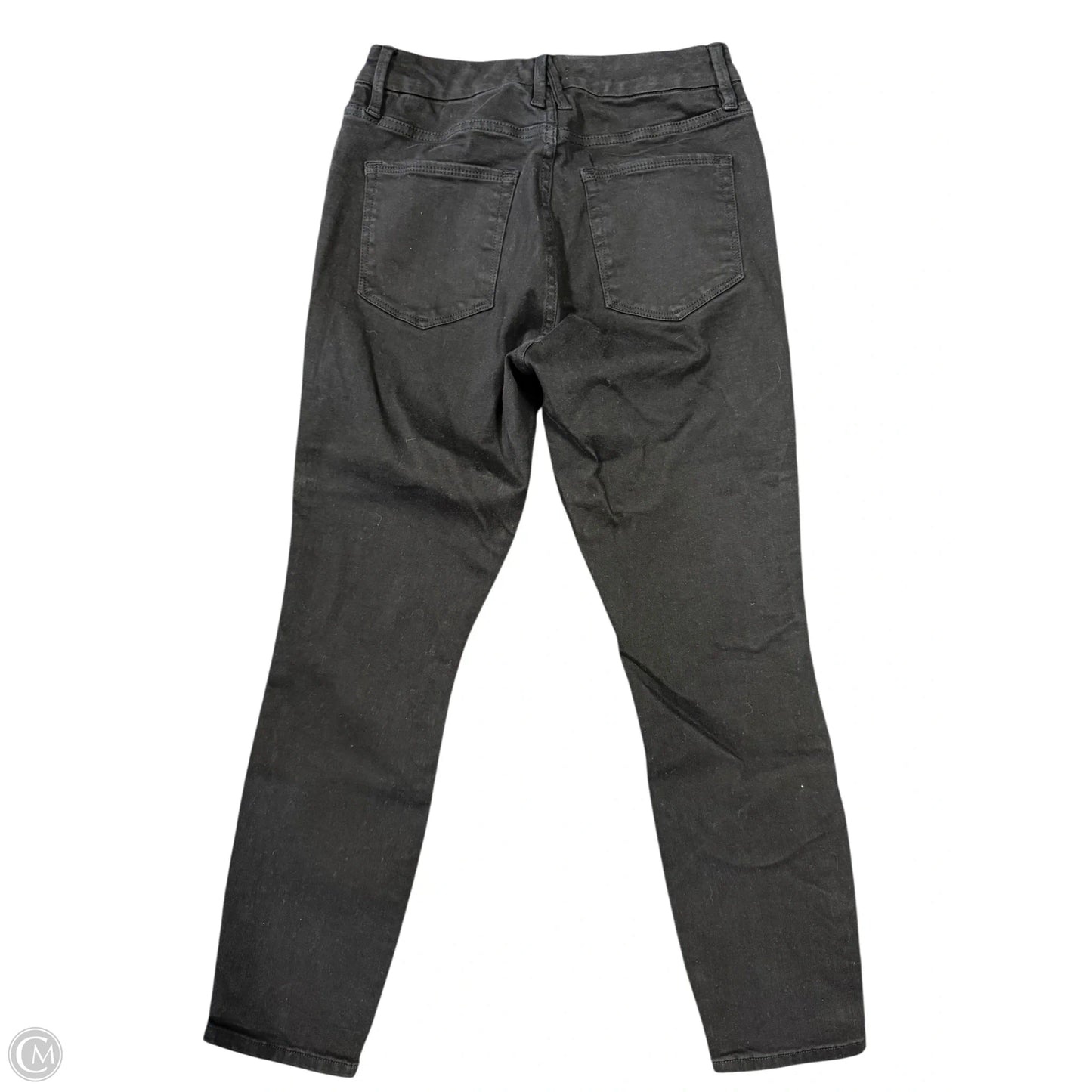 Jeans Skinny By Good American In Black, Size: 8