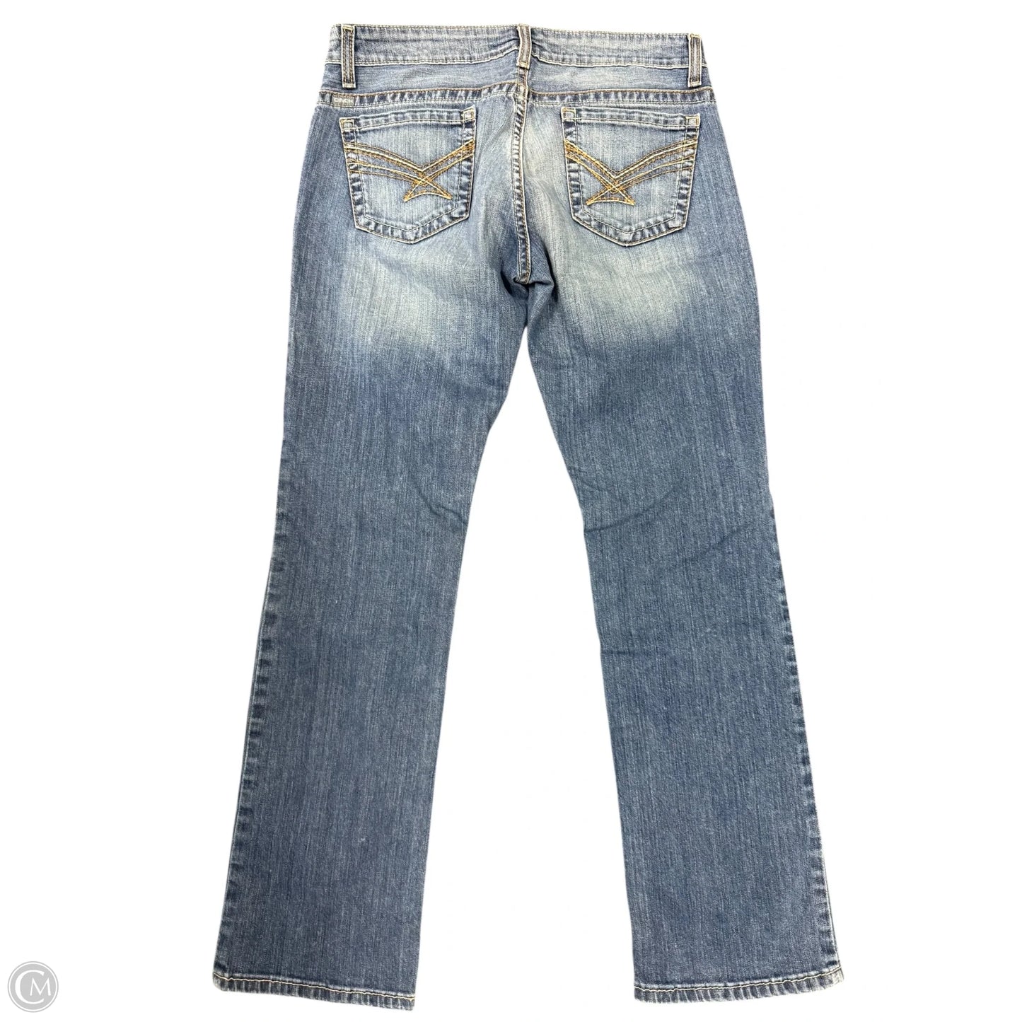 Jeans Boot Cut By Cmc In Blue Denim, Size: 10
