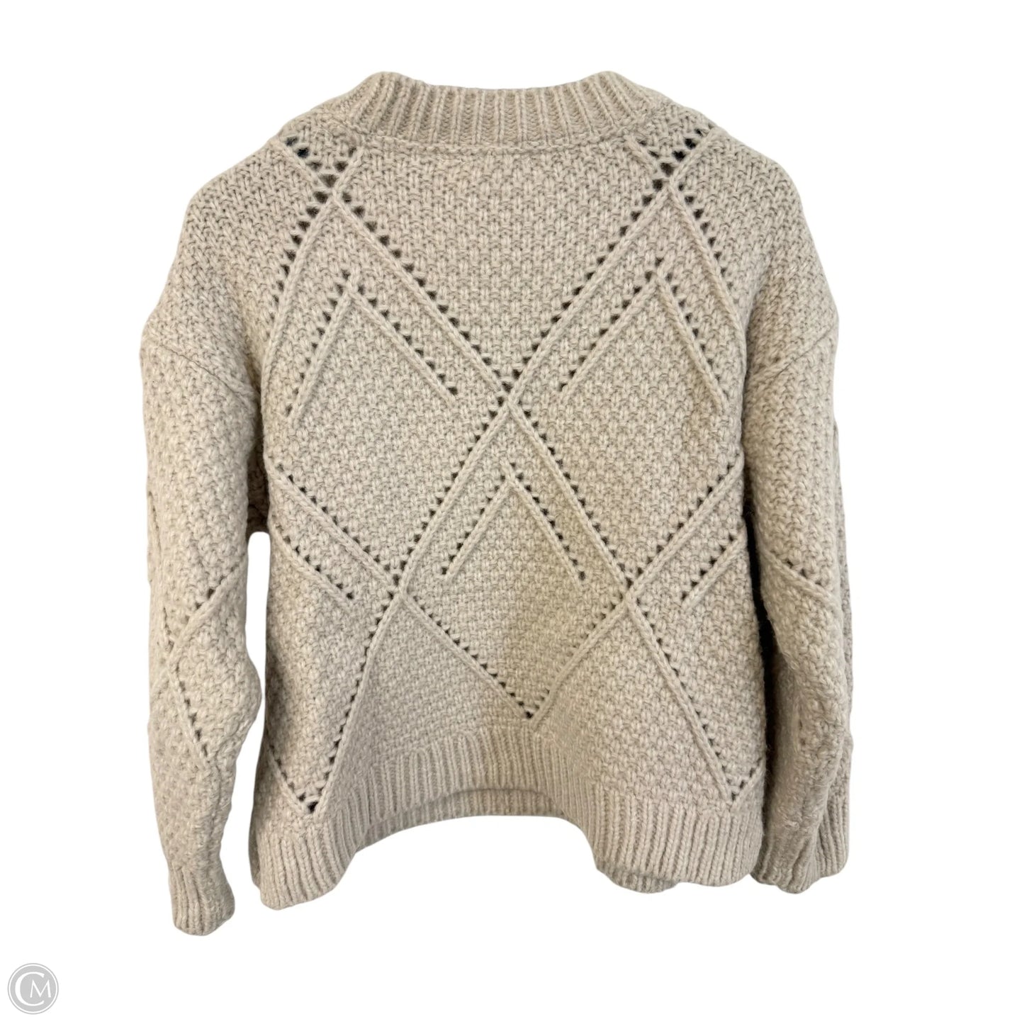 Sweater By Rd Style In Cream, Size: M