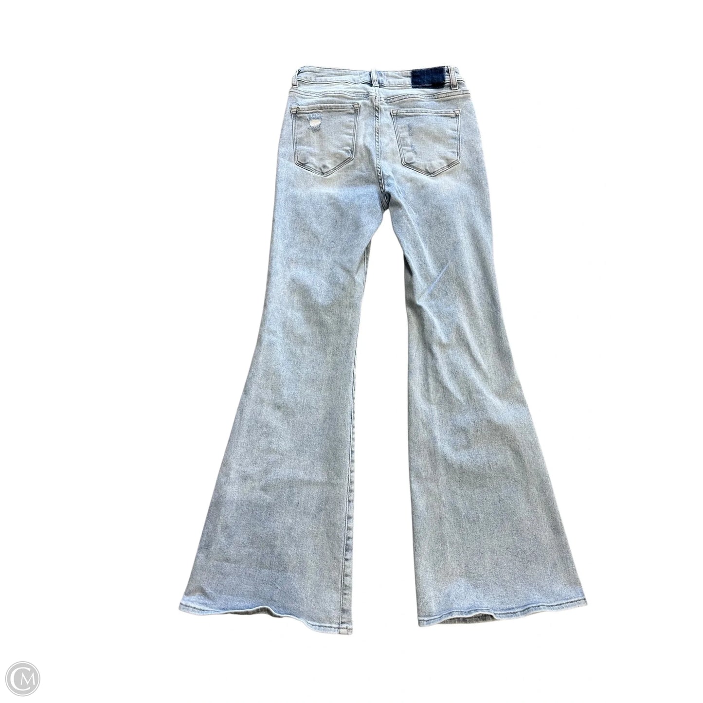 Jeans Flared By Risen In Blue Denim, Size: 6