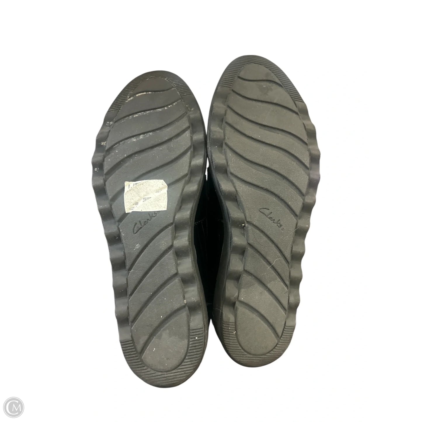 Shoes Flats By Clarks In Black, Size: 9